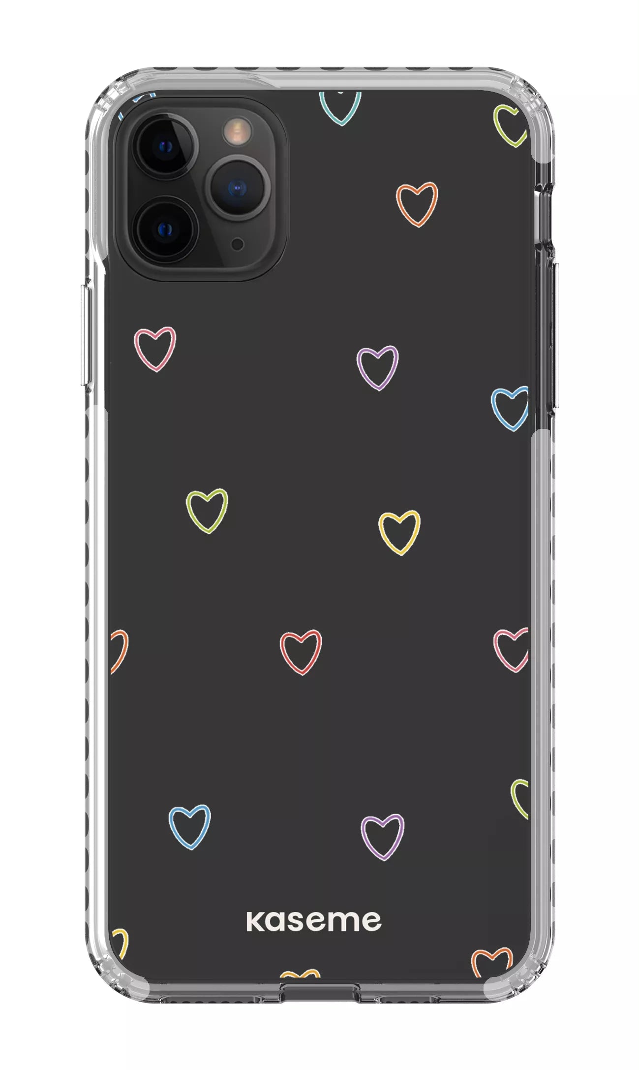 iPhone 11 Pro Max Clear Case - White Love Wins Clear Case -
