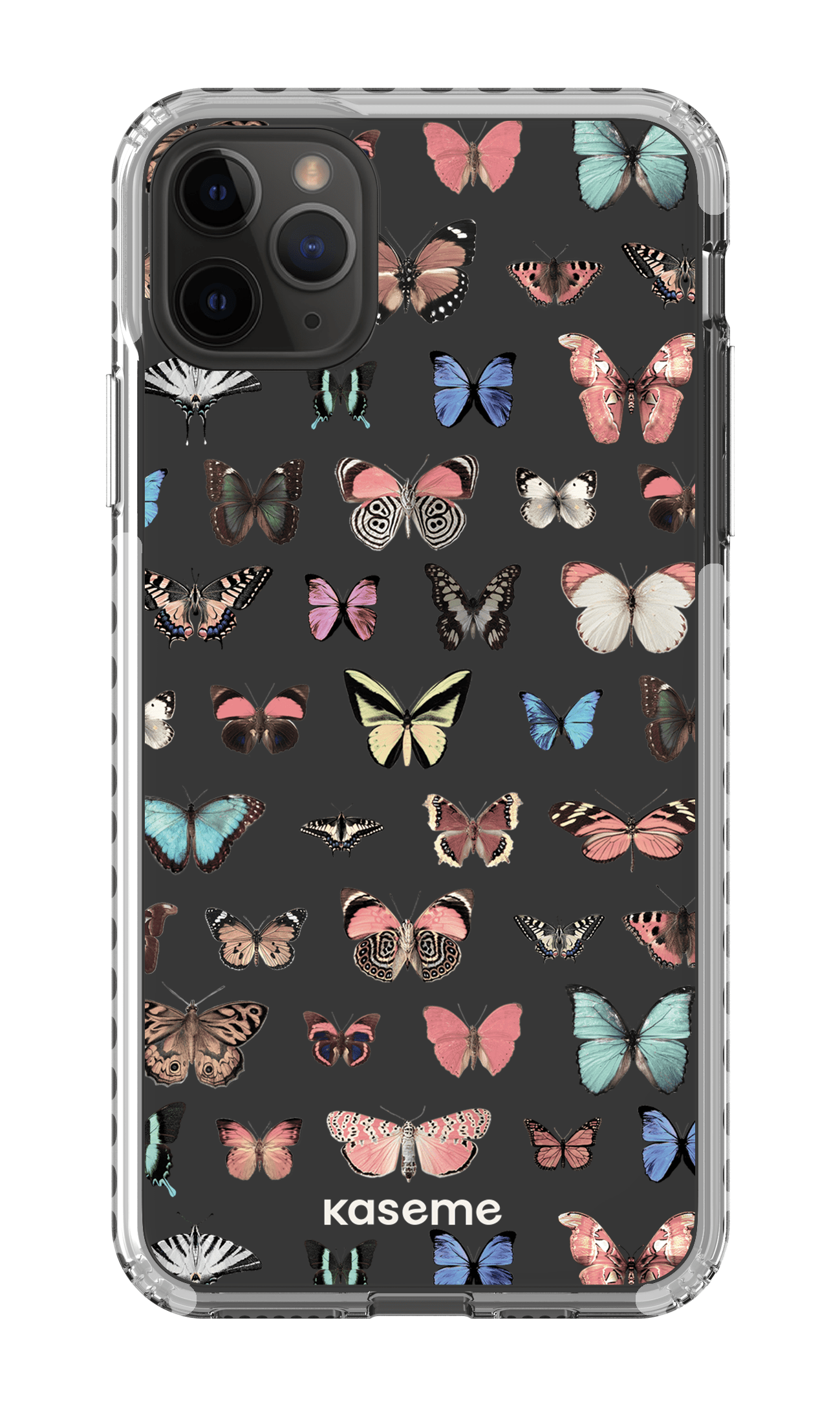 iPhone 11 Pro Max Clear Case - White Paloma Clear Case -