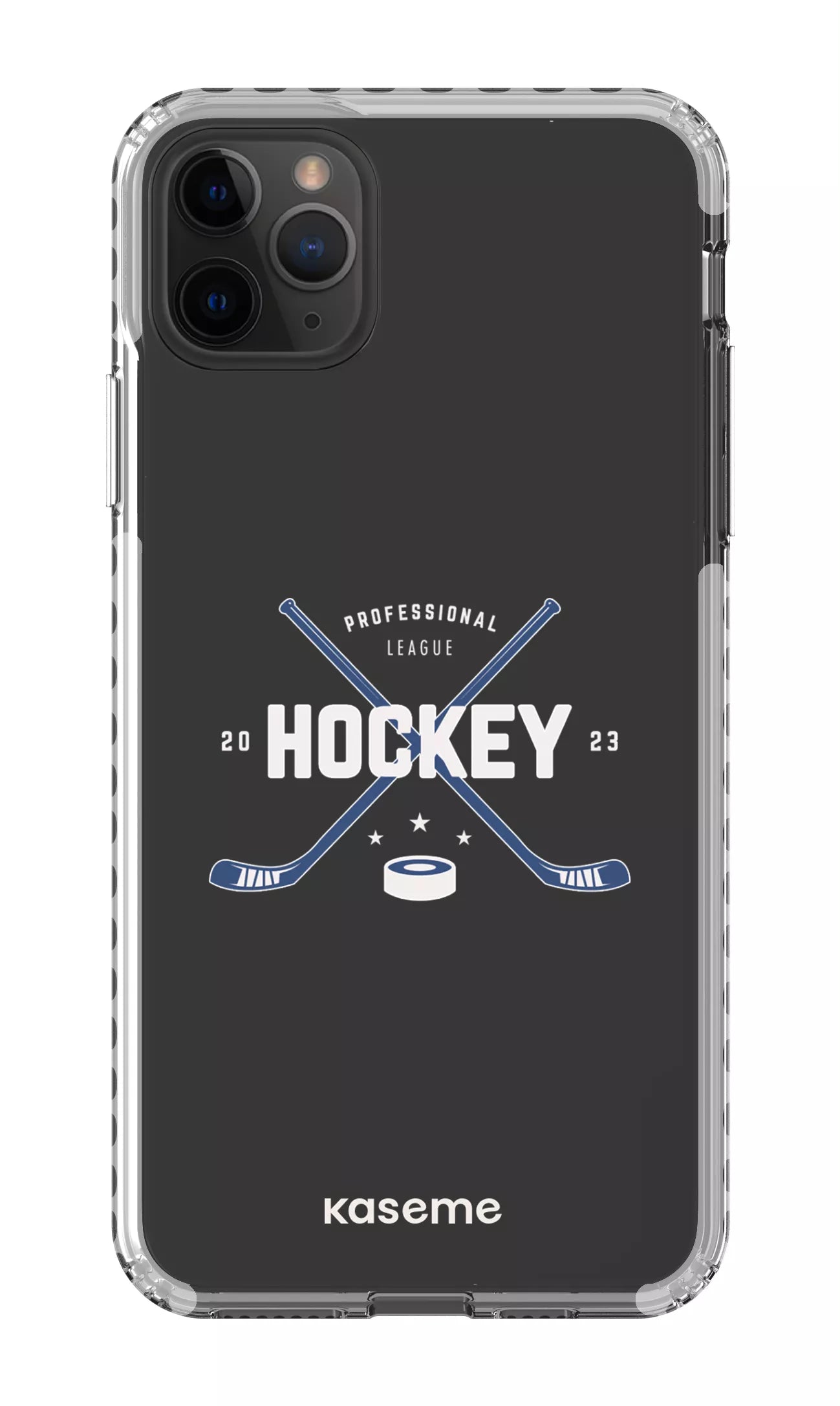 iPhone 11 Pro Max Clear Case - White Playoffs Clear Case -