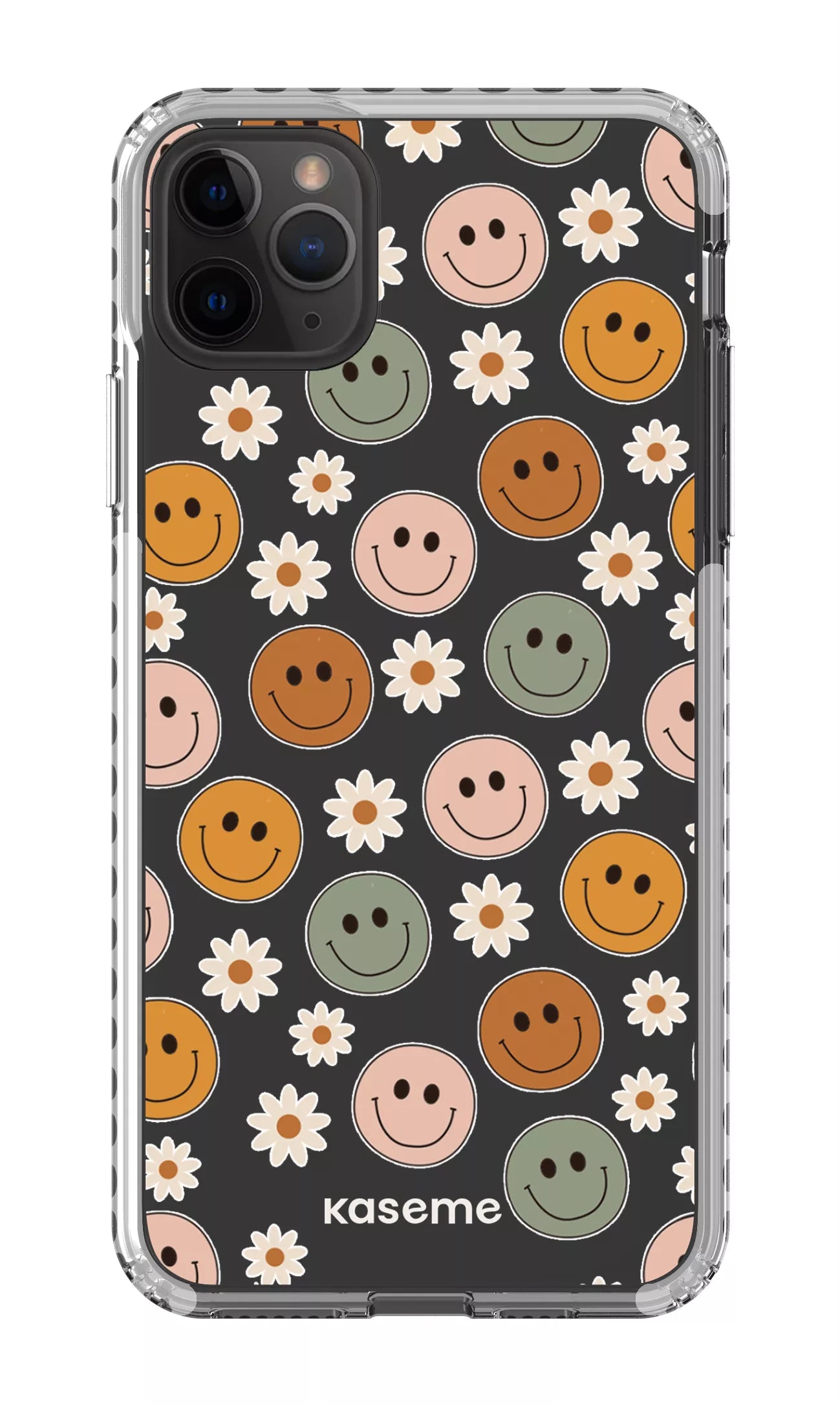 iPhone 11 Pro Max Clear Case - White Smirk Clear Case -