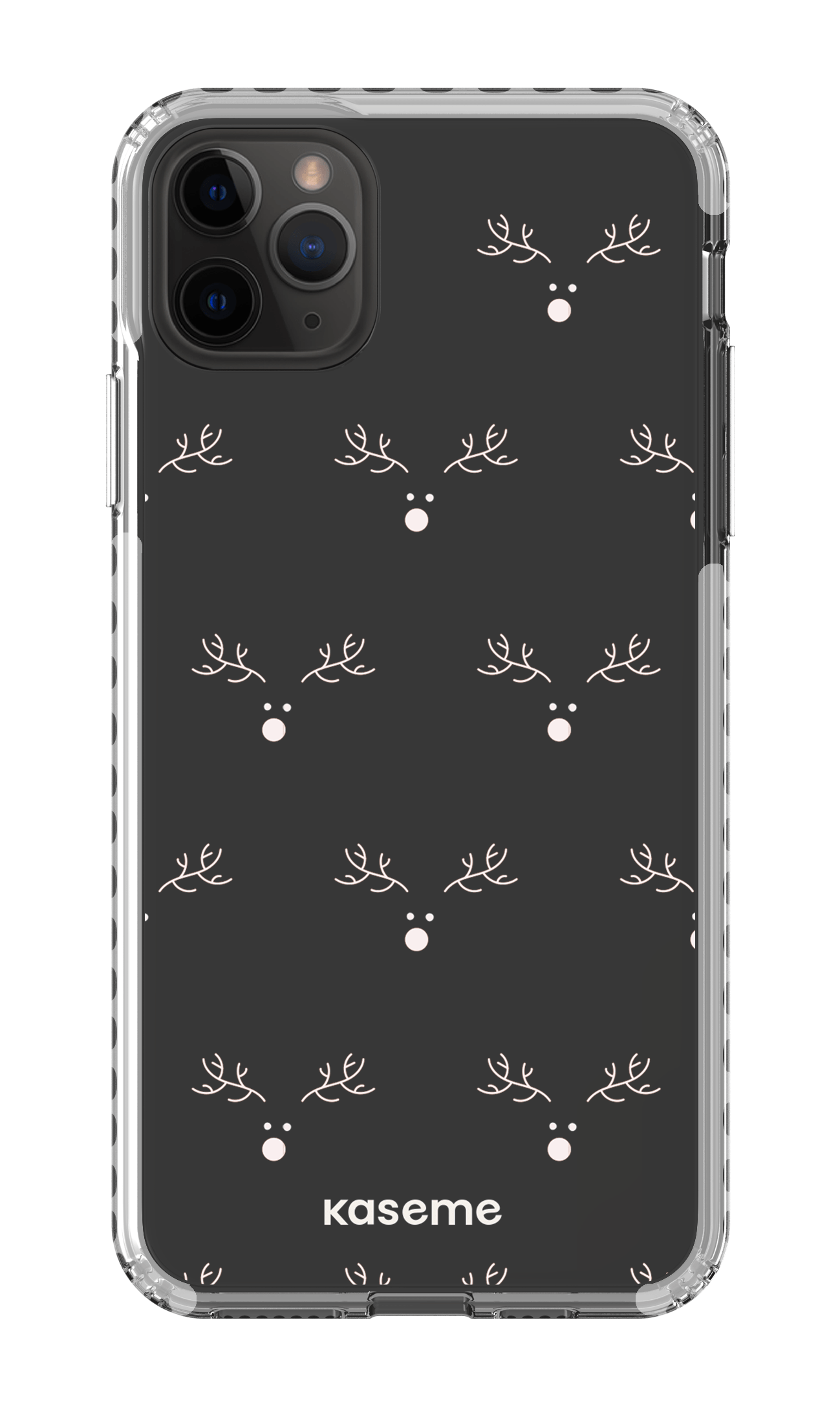 iPhone 11 Pro Max Clear Case - White Vixen Clear Case -