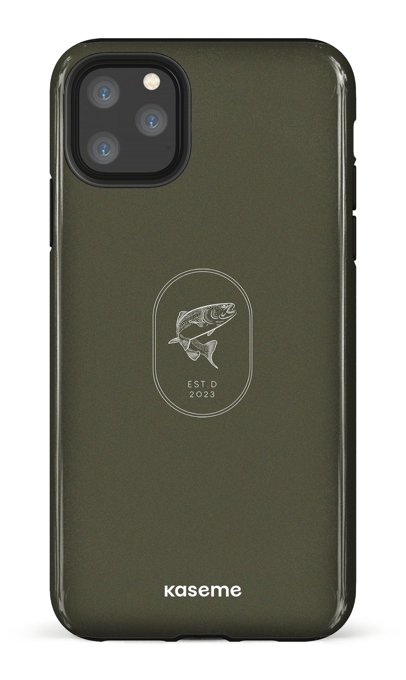 iPhone 11 Pro Max Tough Fishing Green -