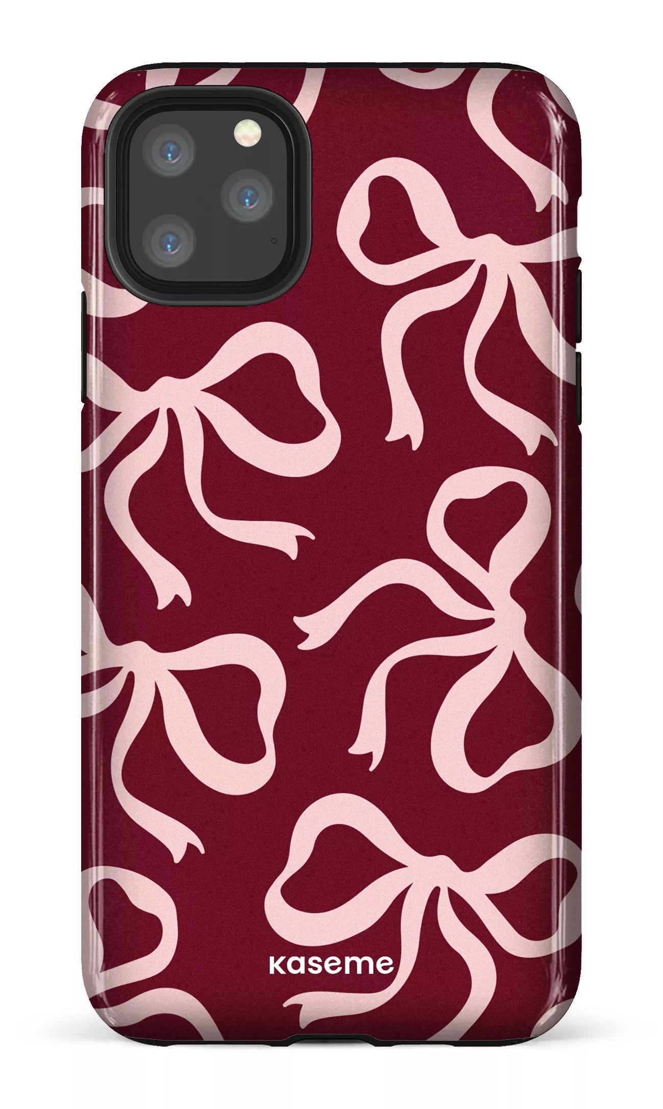 iPhone 11 Pro Max Tough Lace Burgundy & Pink -