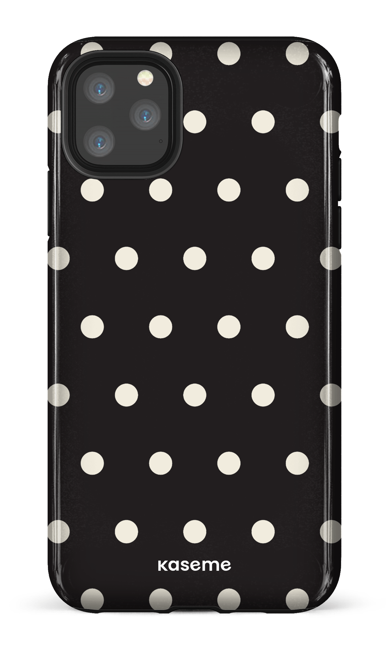 iPhone 11 Pro Max Tough Polka Black -