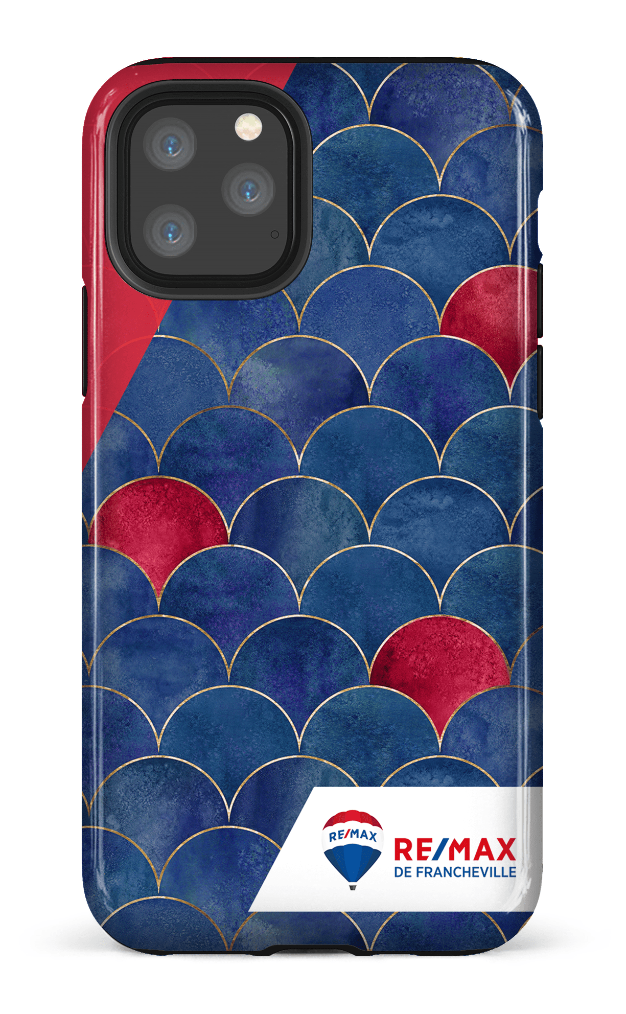 iPhone 11 Pro Tough Écailles bicolores de Francheville -