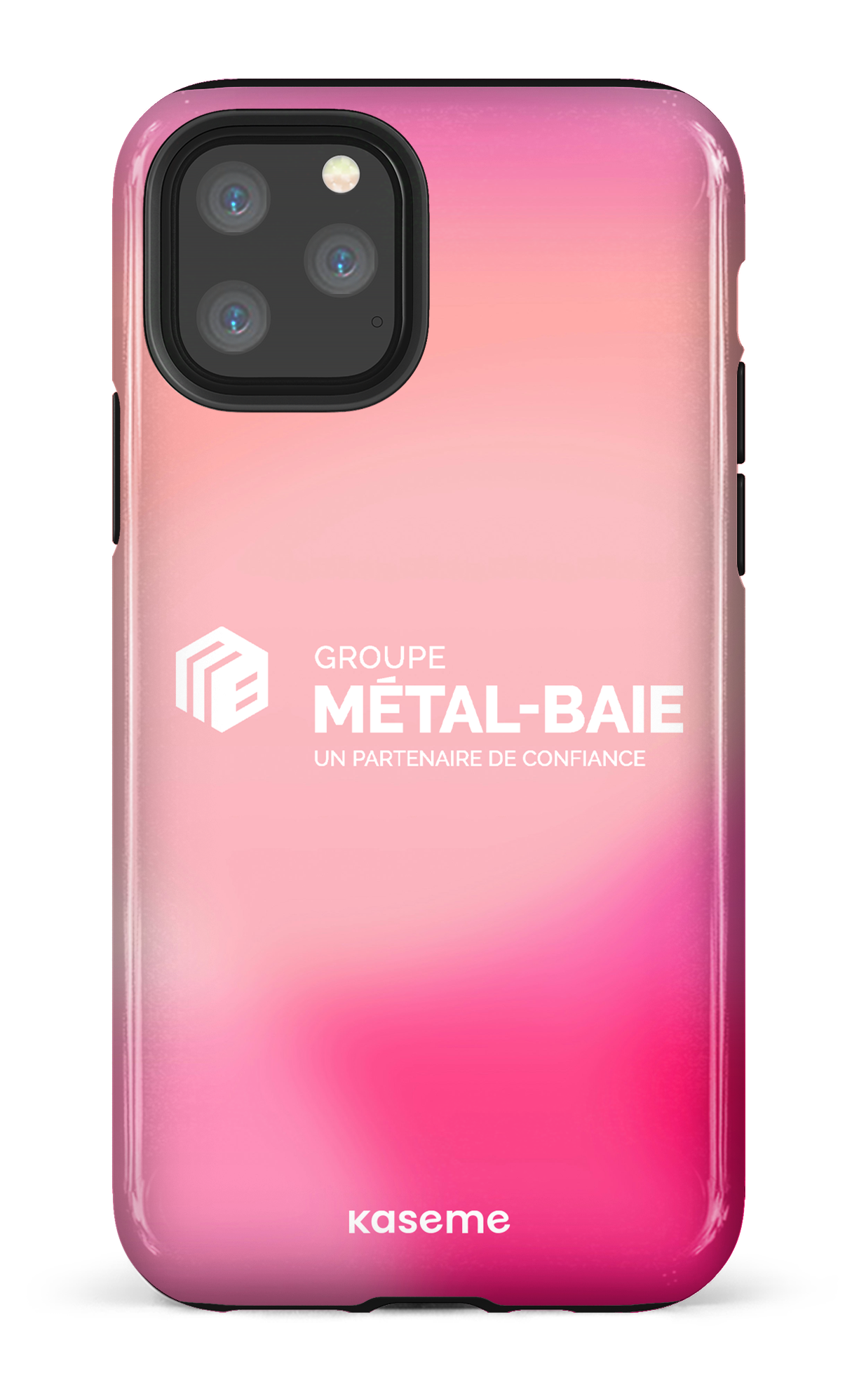 iPhone 11 Pro Tough Métal-Baie Tie-Dye -