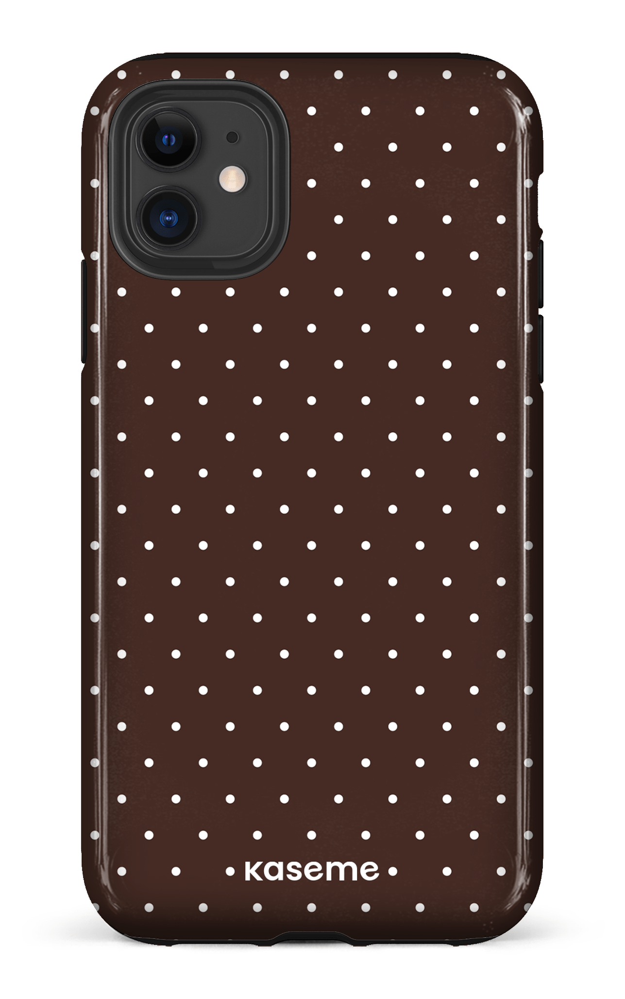 iPhone 11 Tough Ditsy Brown -