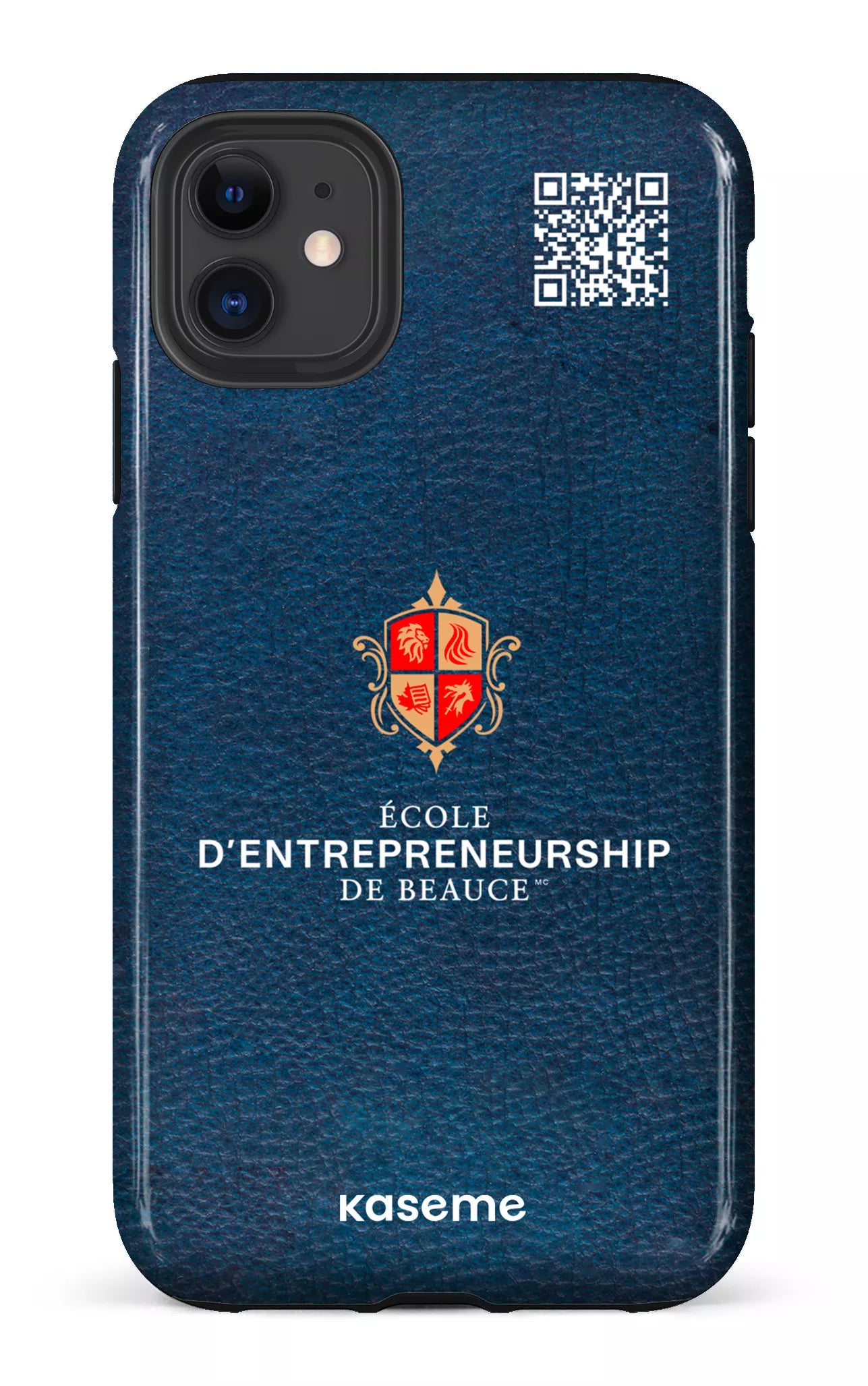 iPhone 11 Tough EEB Bleu QR -