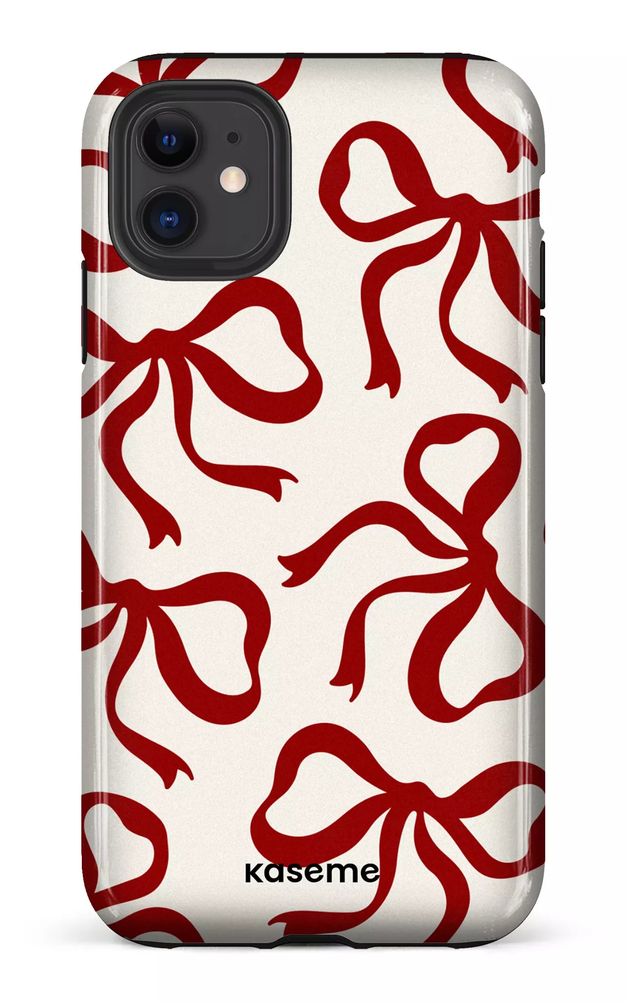iPhone 11 Tough Lace Burgundy -