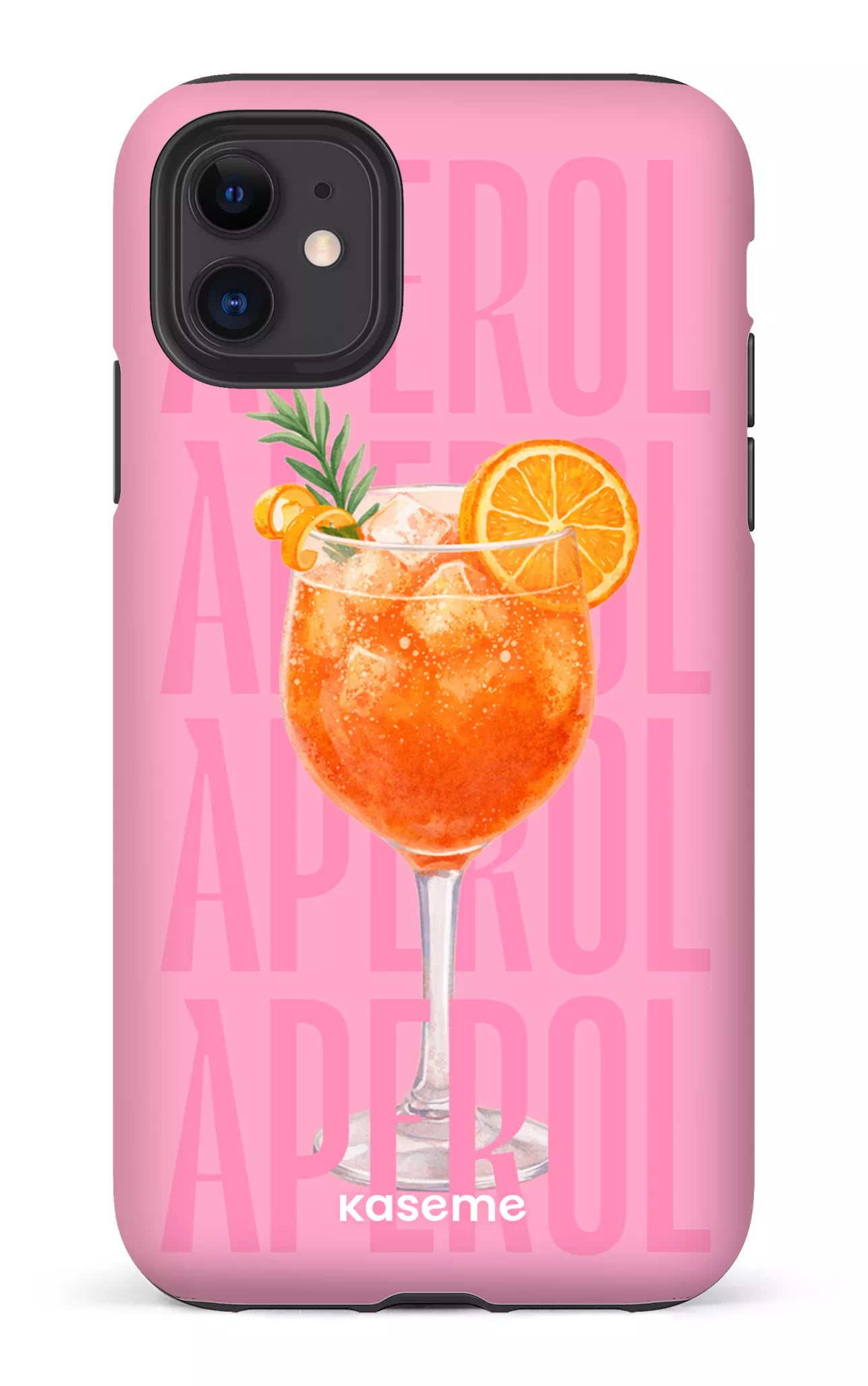 iPhone 11 Tough Matte Aperol Sunset Pink -