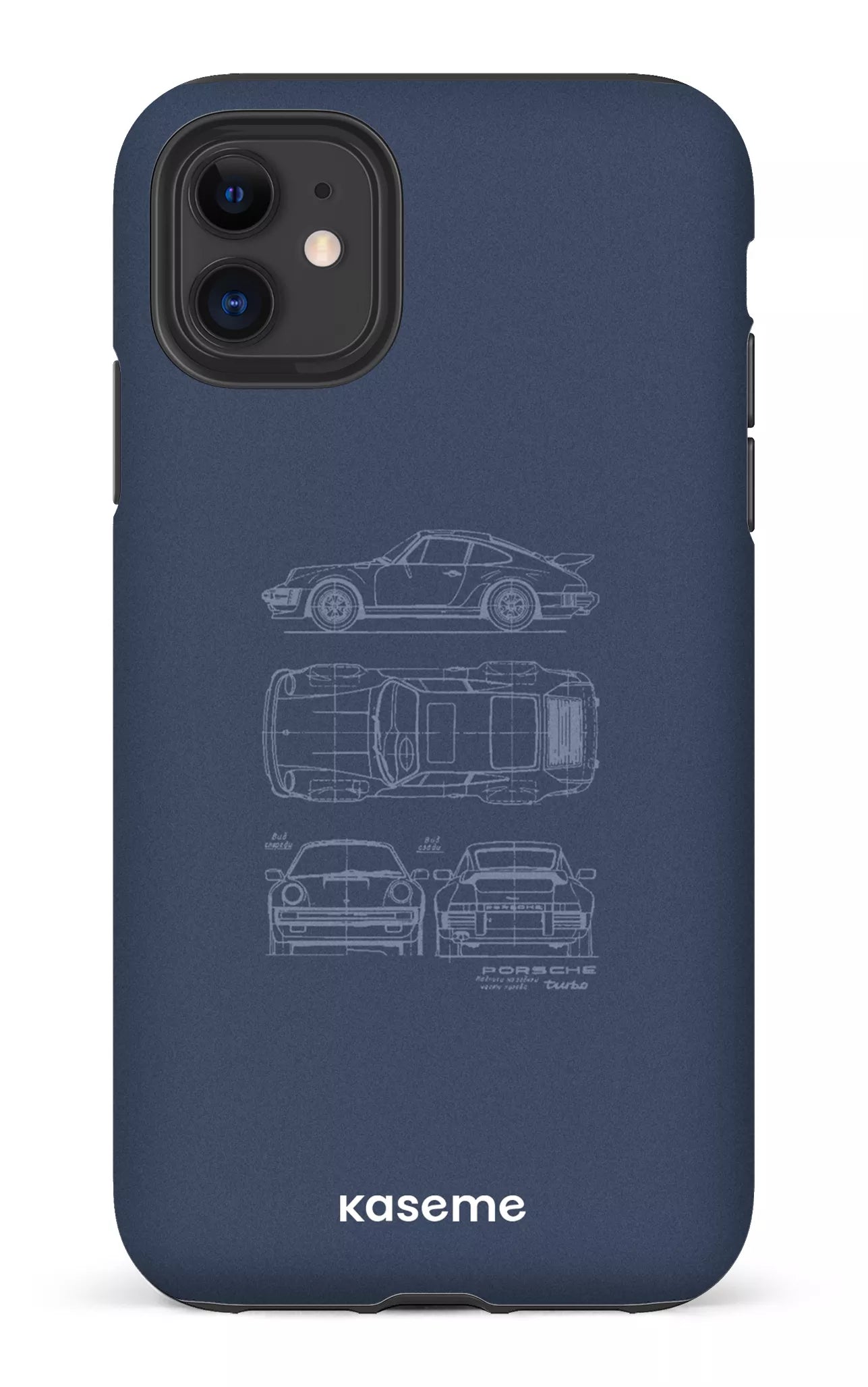 iPhone 11 Tough Matte Beat The Traffic Blue -