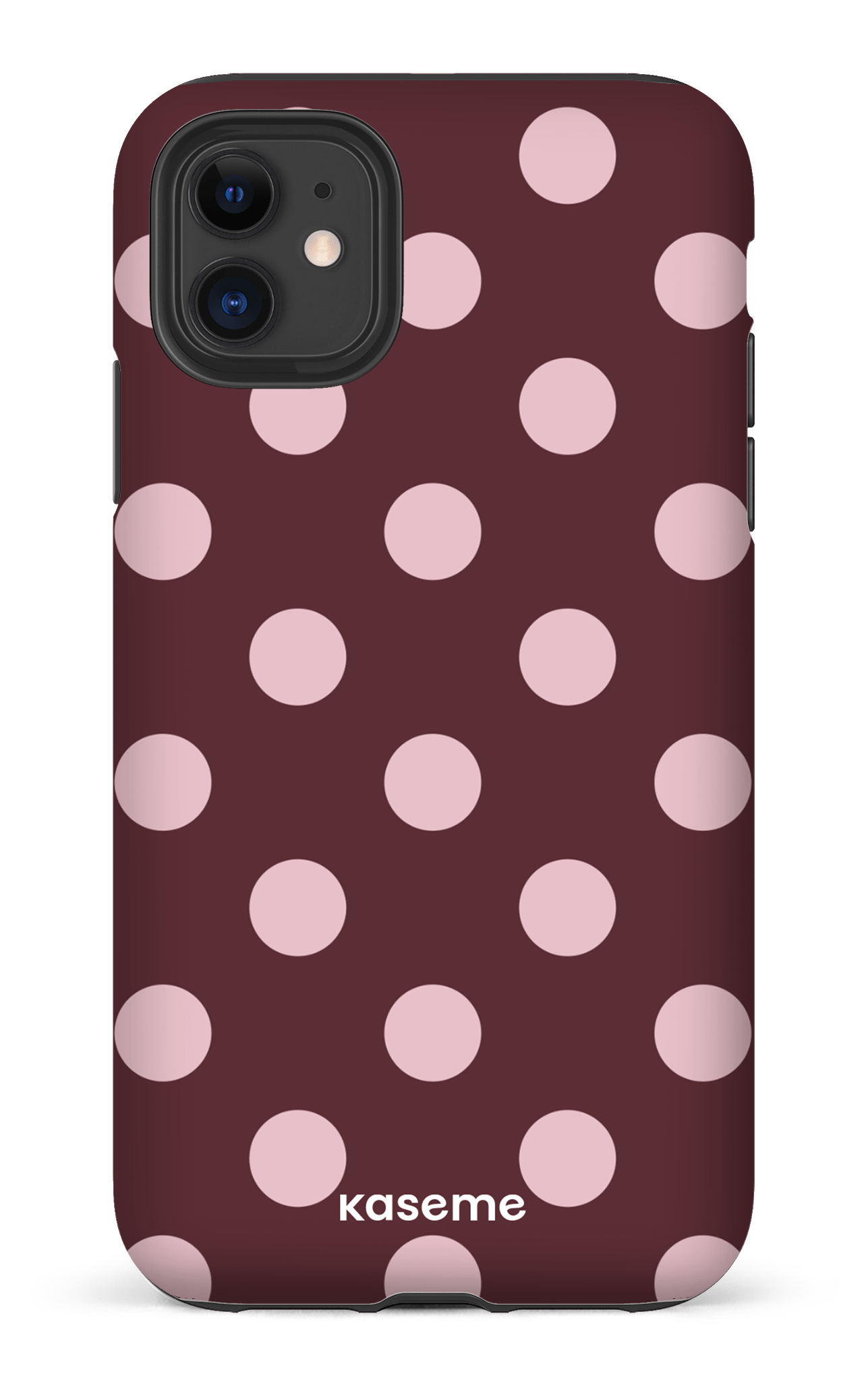 iPhone 11 Tough Matte Couture Burgundy -