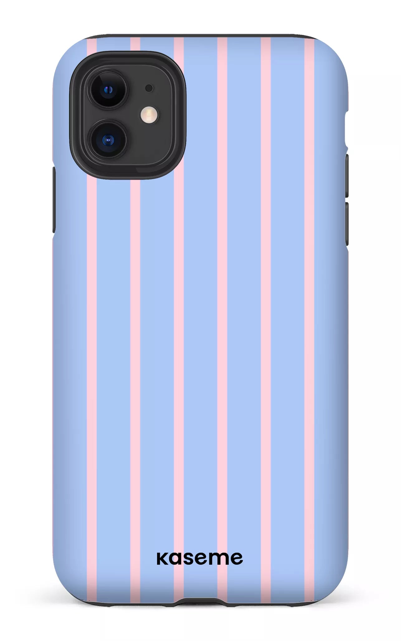 iPhone 11 Tough Matte Dolce Striscia Blue -