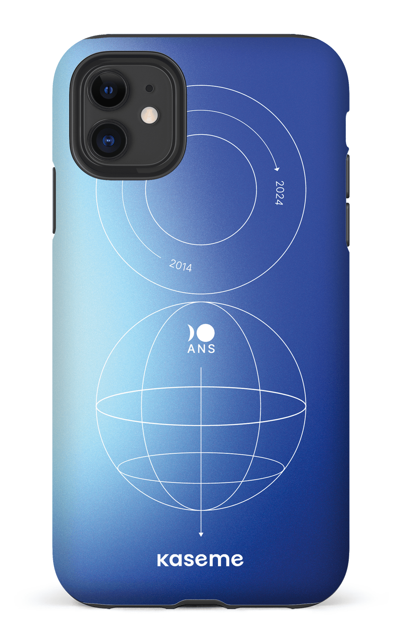 iPhone 11 Tough Matte Étui Spatial -