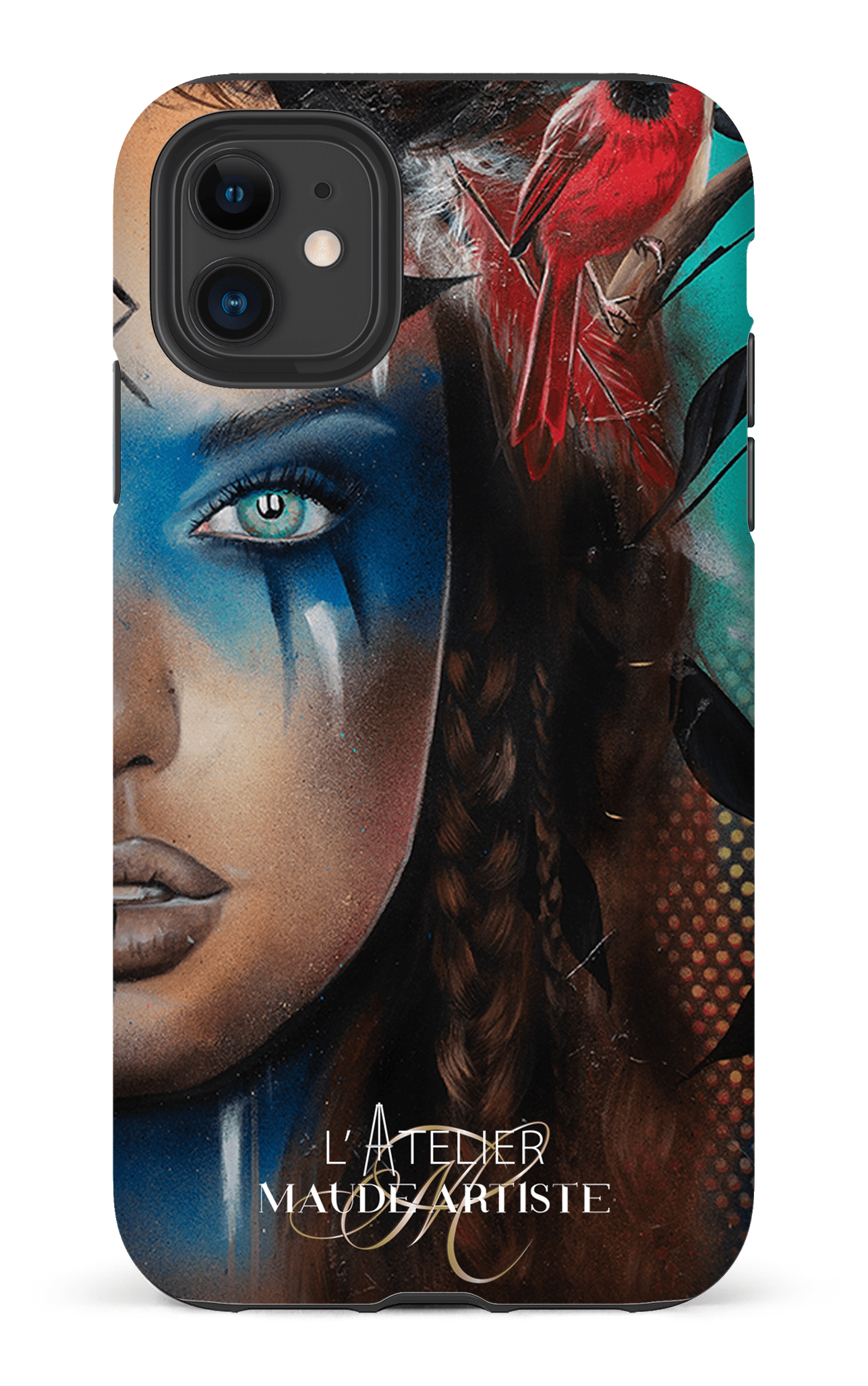 iPhone 11 Tough Matte Guerrières by Maude -