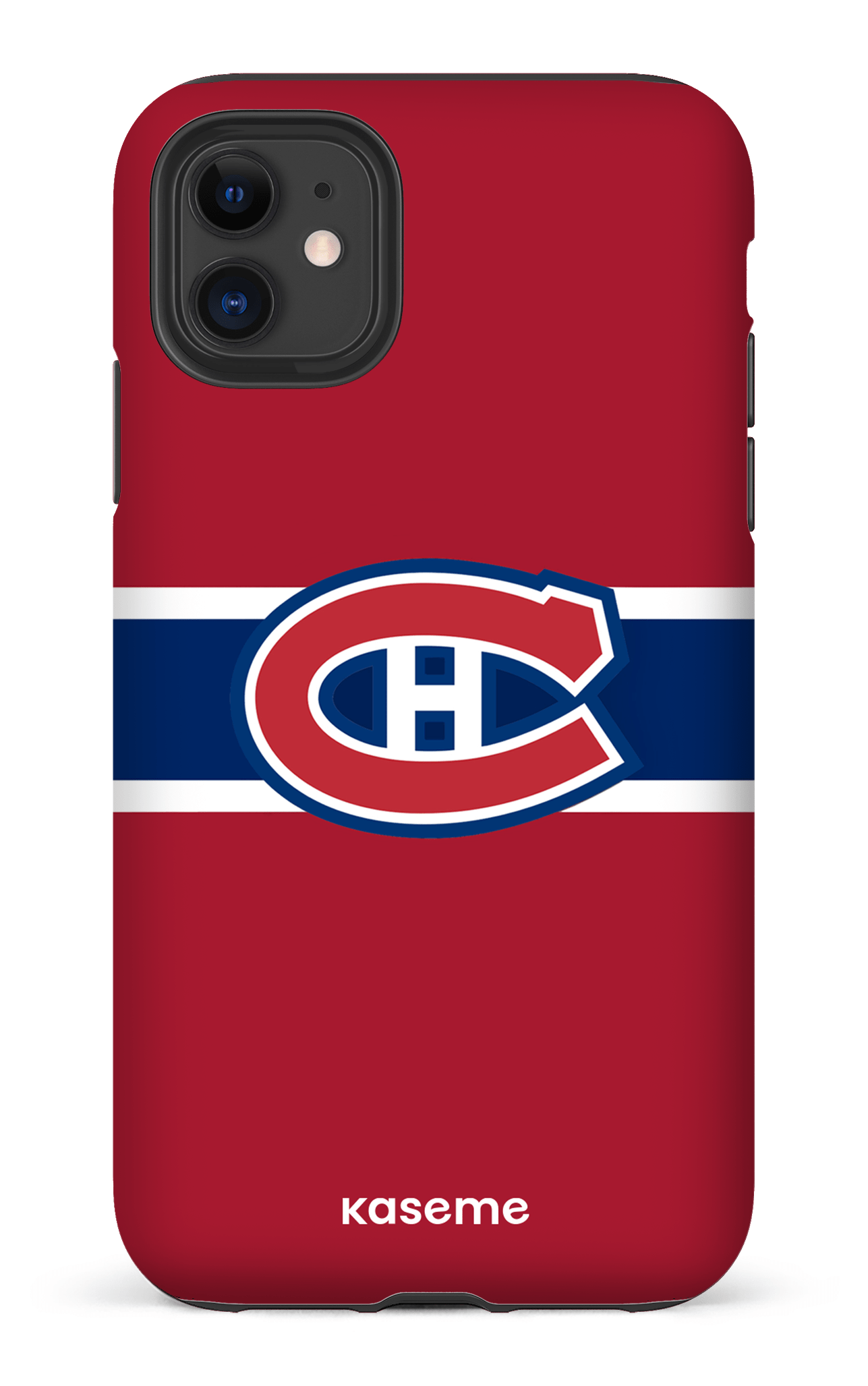 iPhone 11 Tough Matte Habs Jersey -