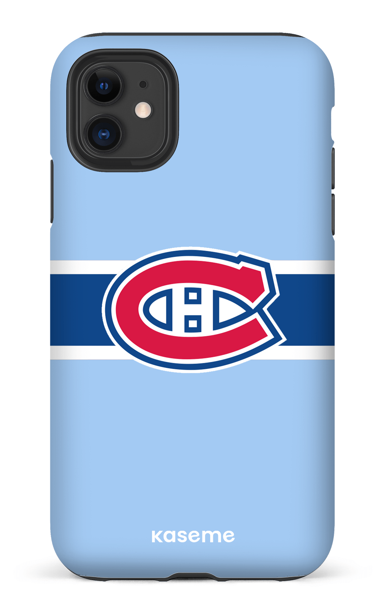 iPhone 11 Tough Matte Habs Jersey Blue -