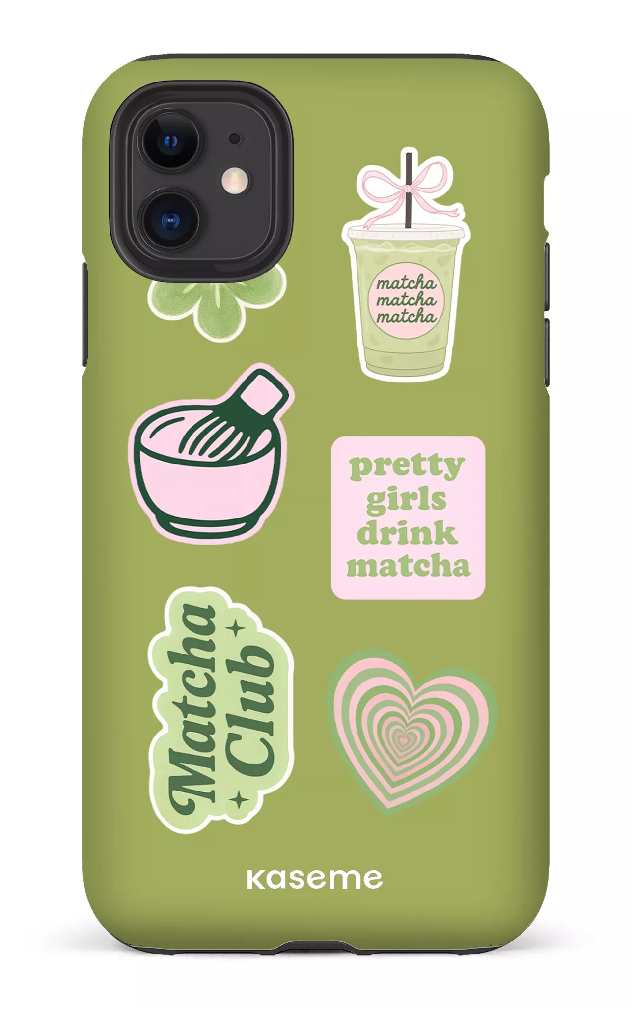 iPhone 11 Tough Matte Matcha Club -