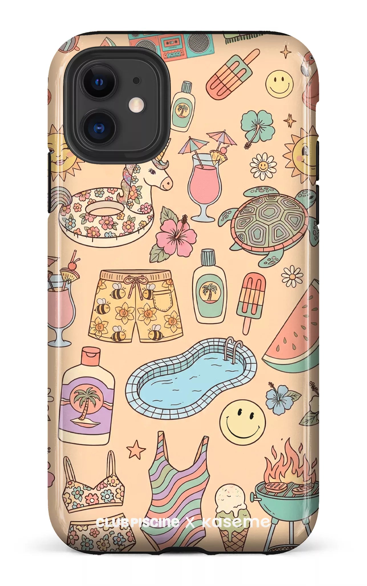 iPhone 11 Tough Summer Icon by Club Piscine -
