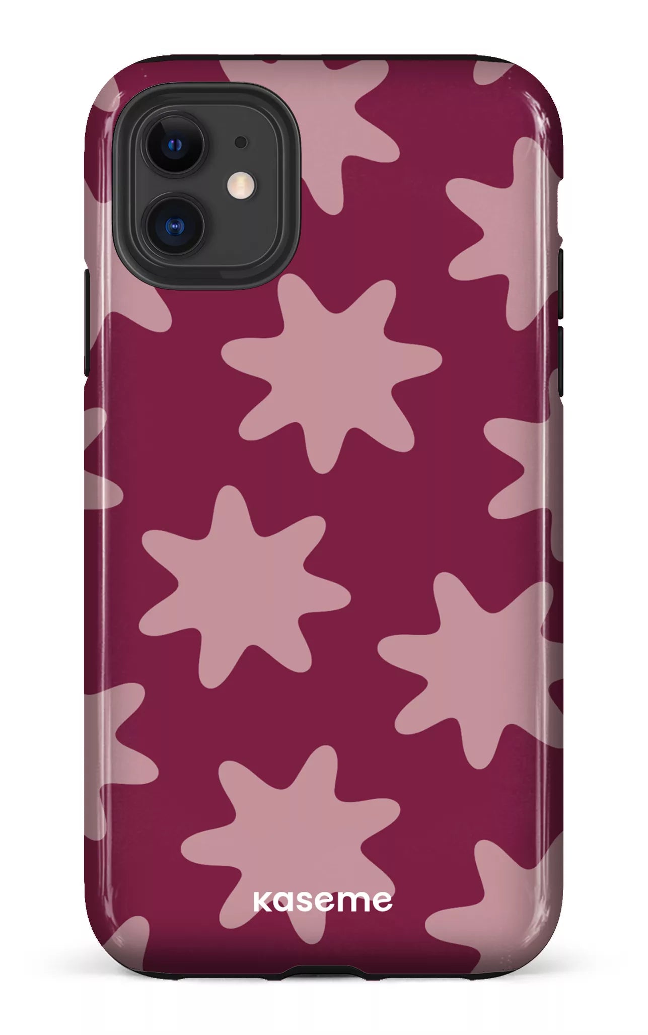 iPhone 11 Tough Unframed Burgundy -