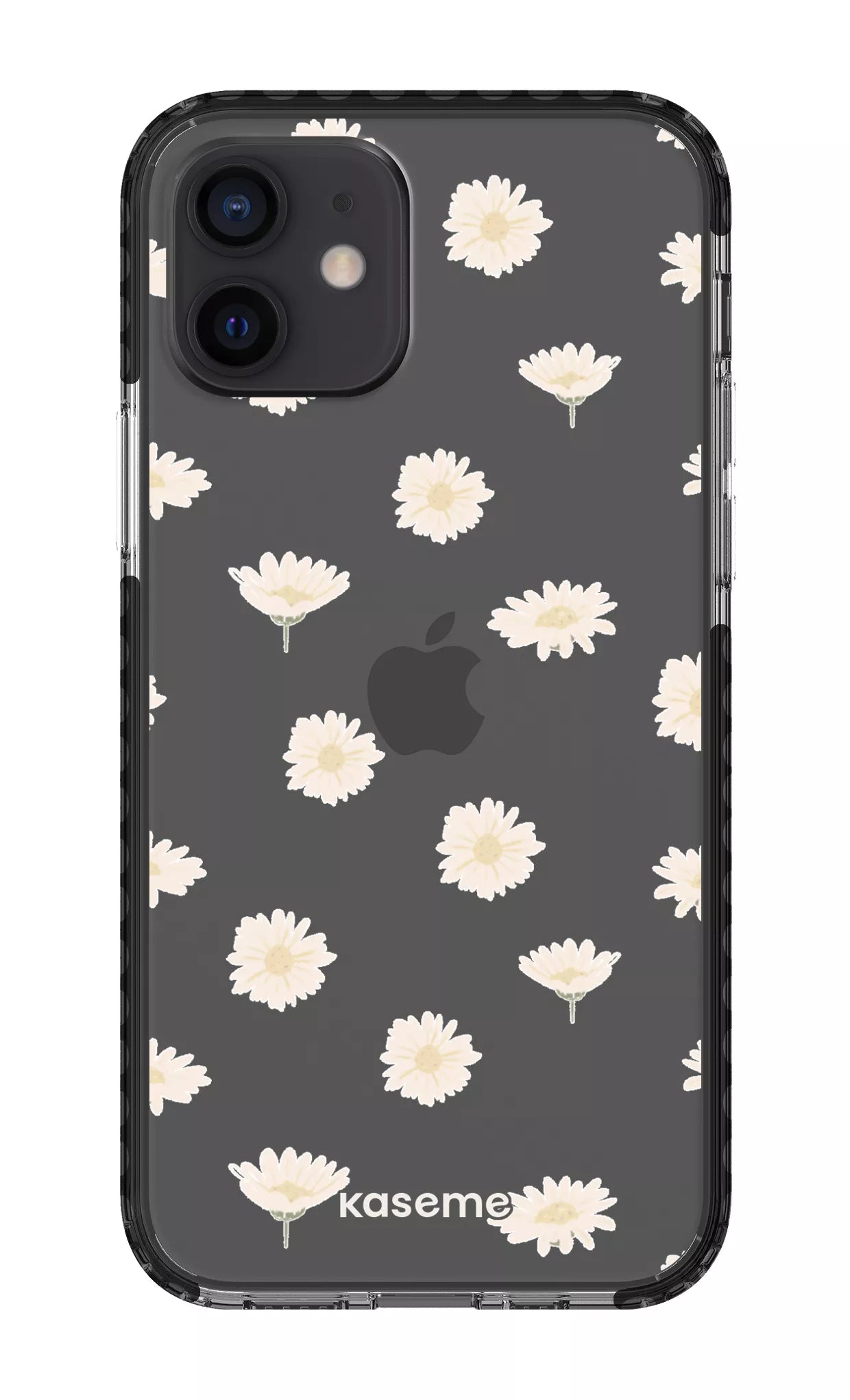 iPhone 12 Clear Case - Black Bella Clear Case -