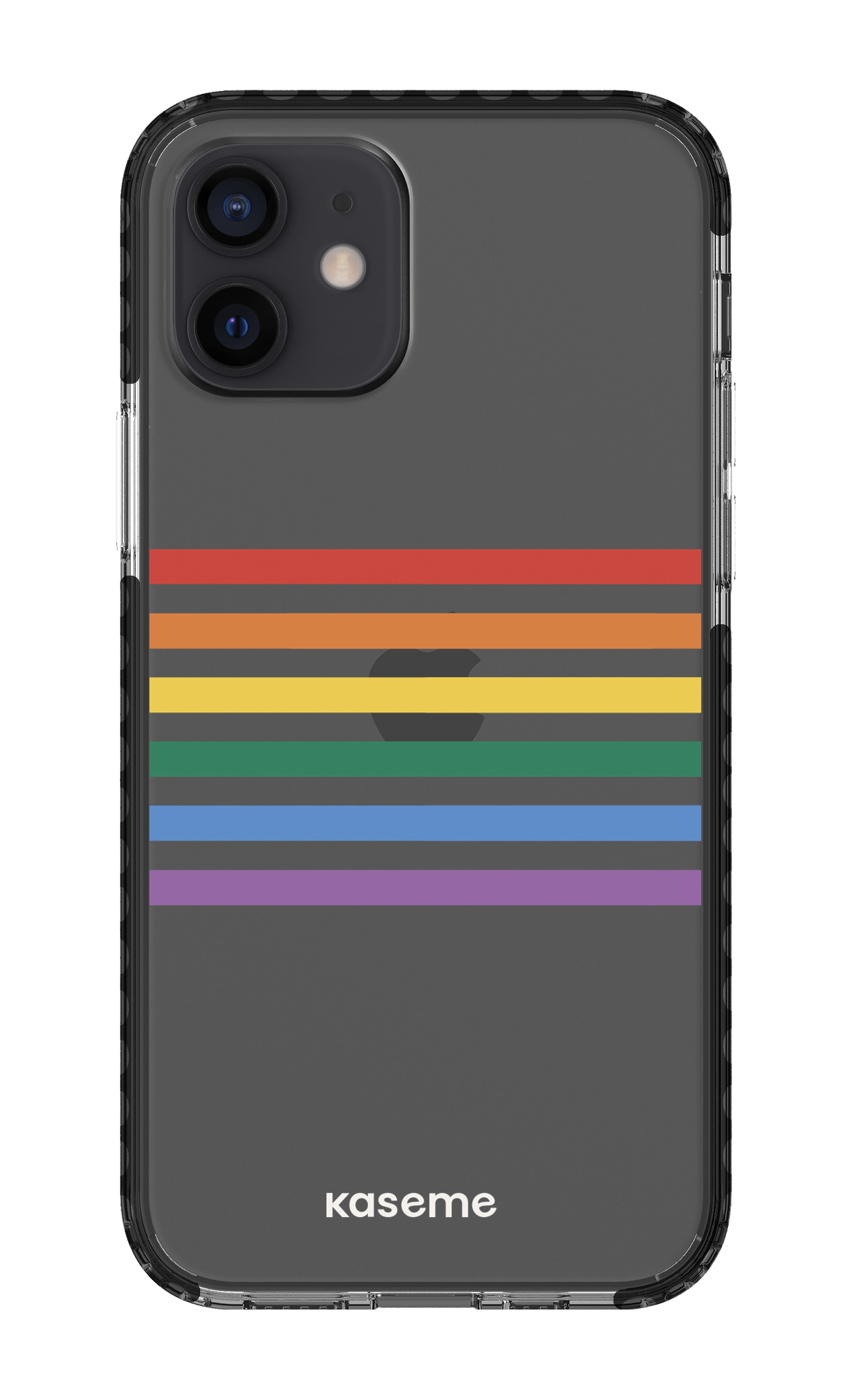 iPhone 12 Clear Case - Black Out and proud Clear Case -