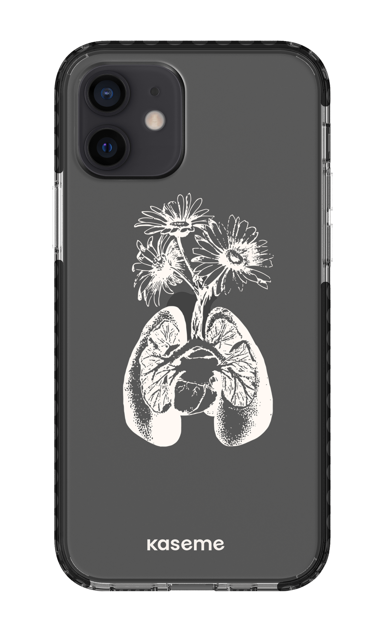 iPhone 12 Clear Case - Black Revival Clear Case -