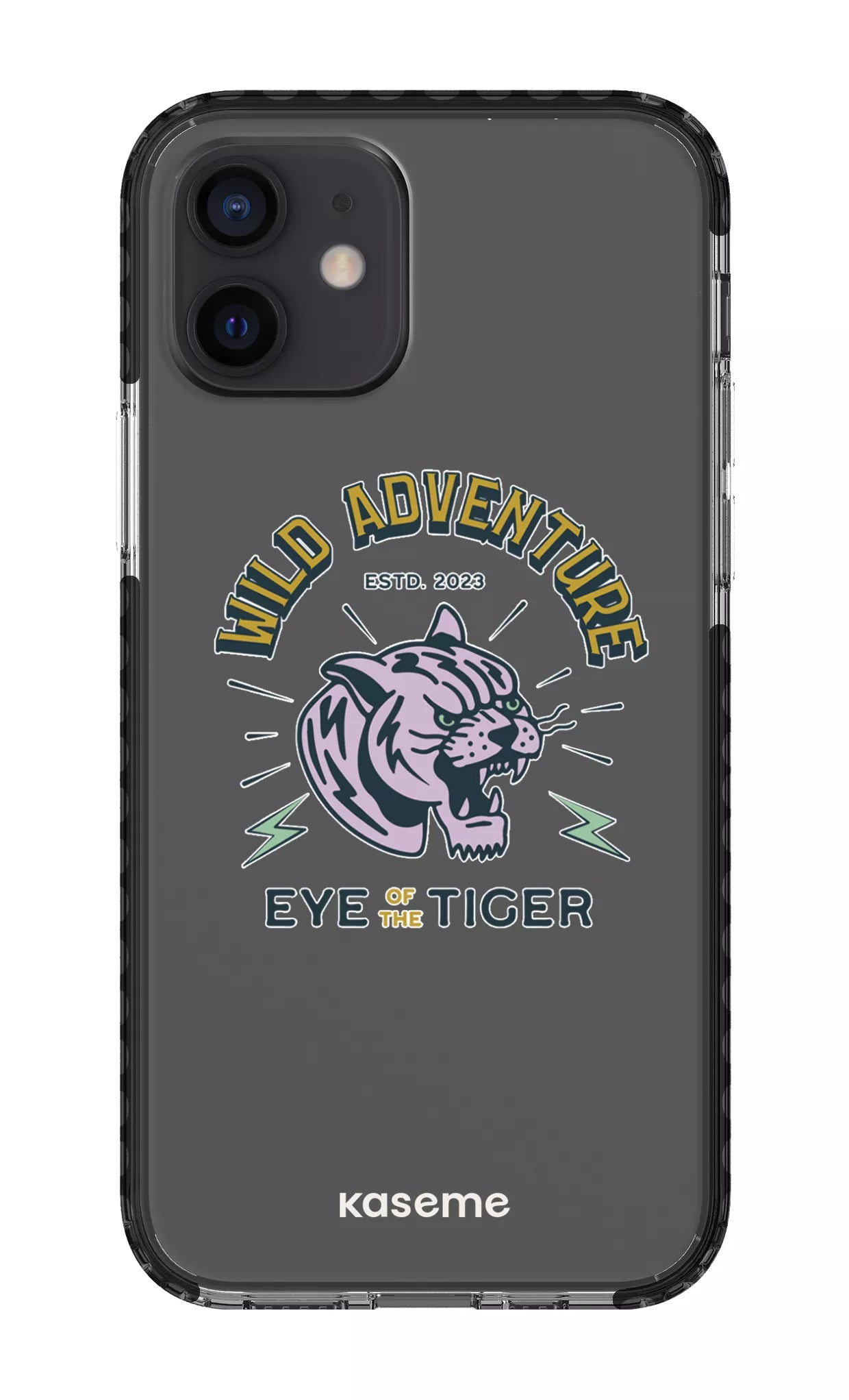 iPhone 12 Clear Case - Black Wildcats Clear Case -