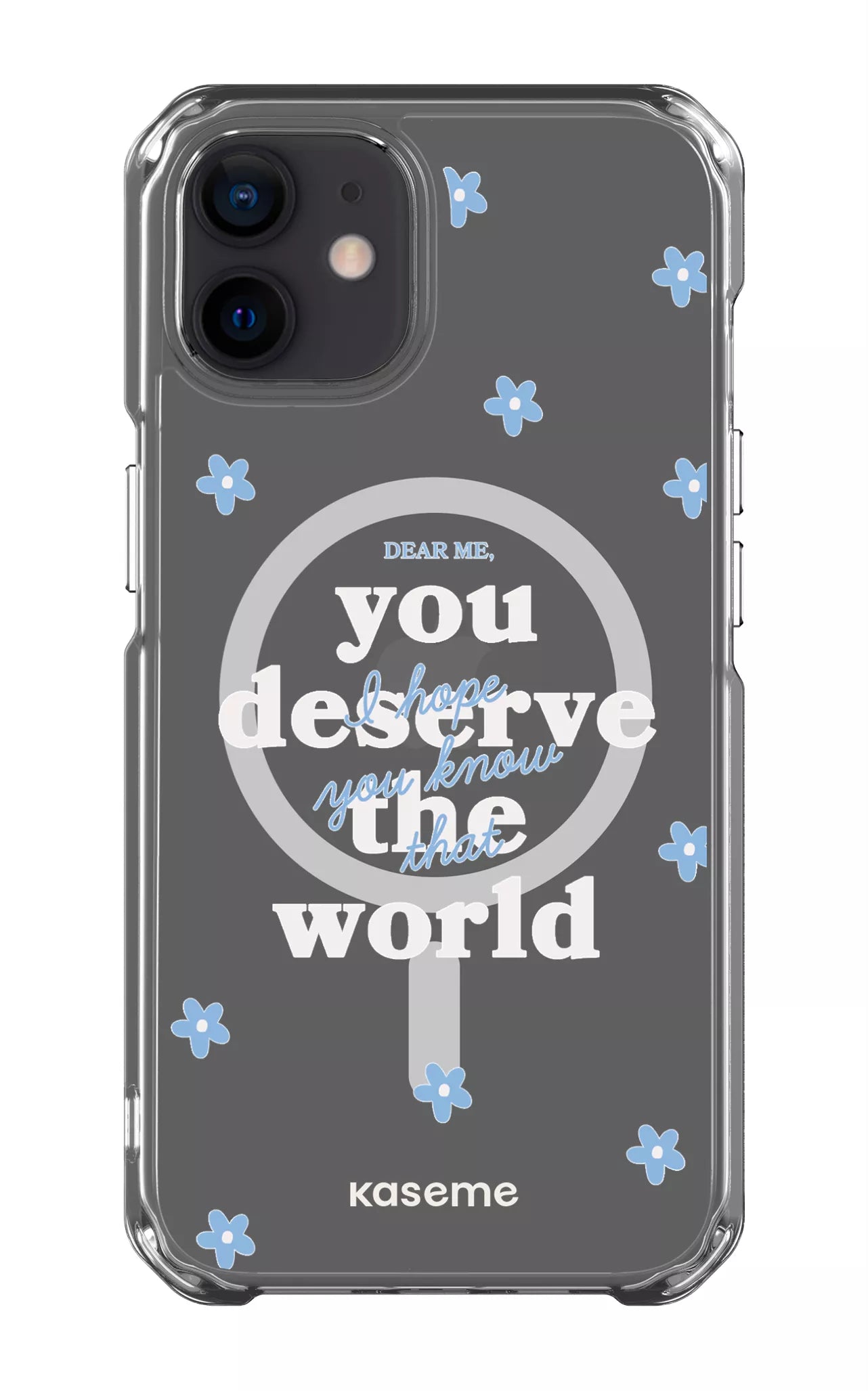 iPhone 12 Clear Case - Magsafe Dear Me Clear Case -