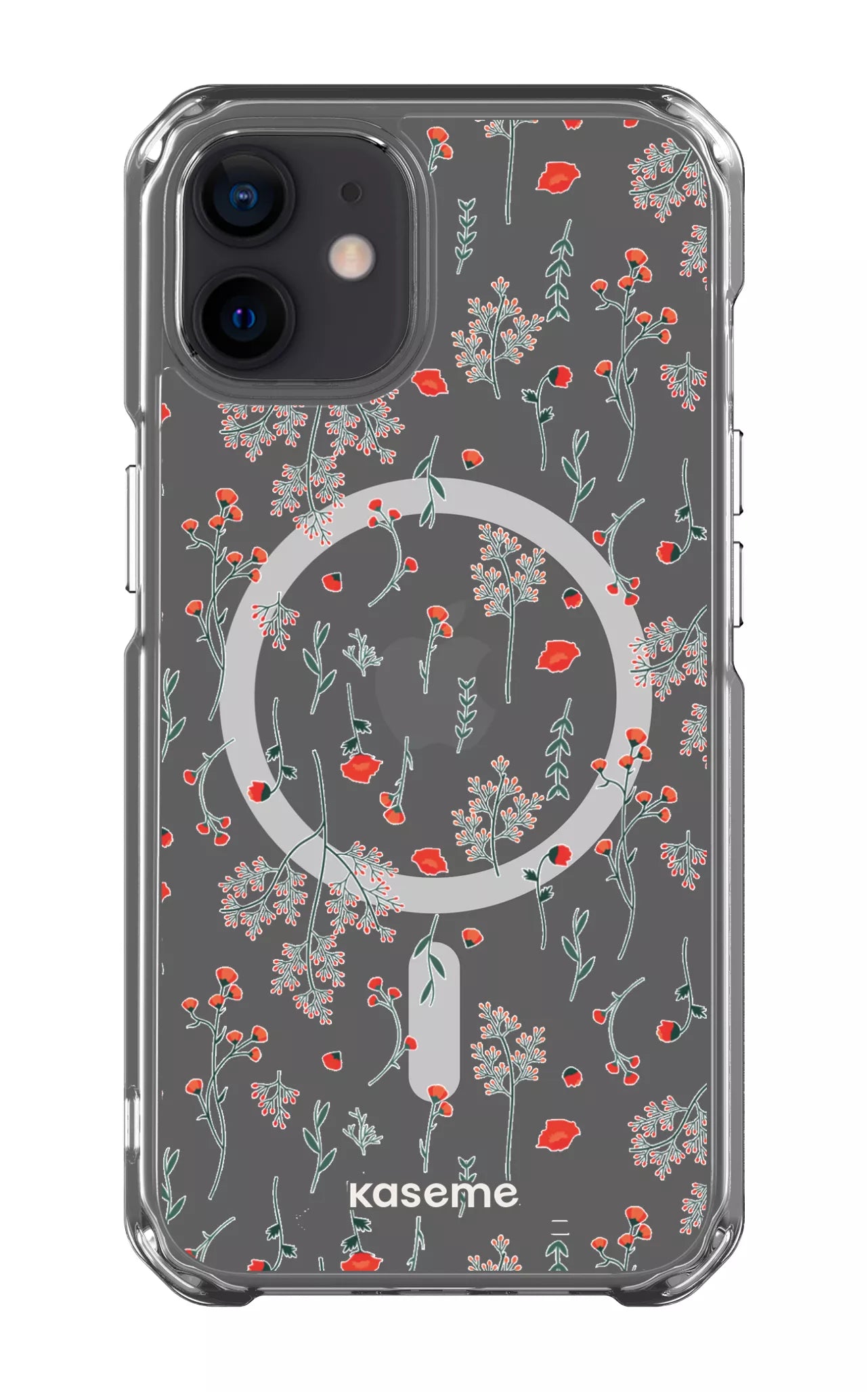 iPhone 12 Clear Case - Magsafe Evelyn Clear Case -