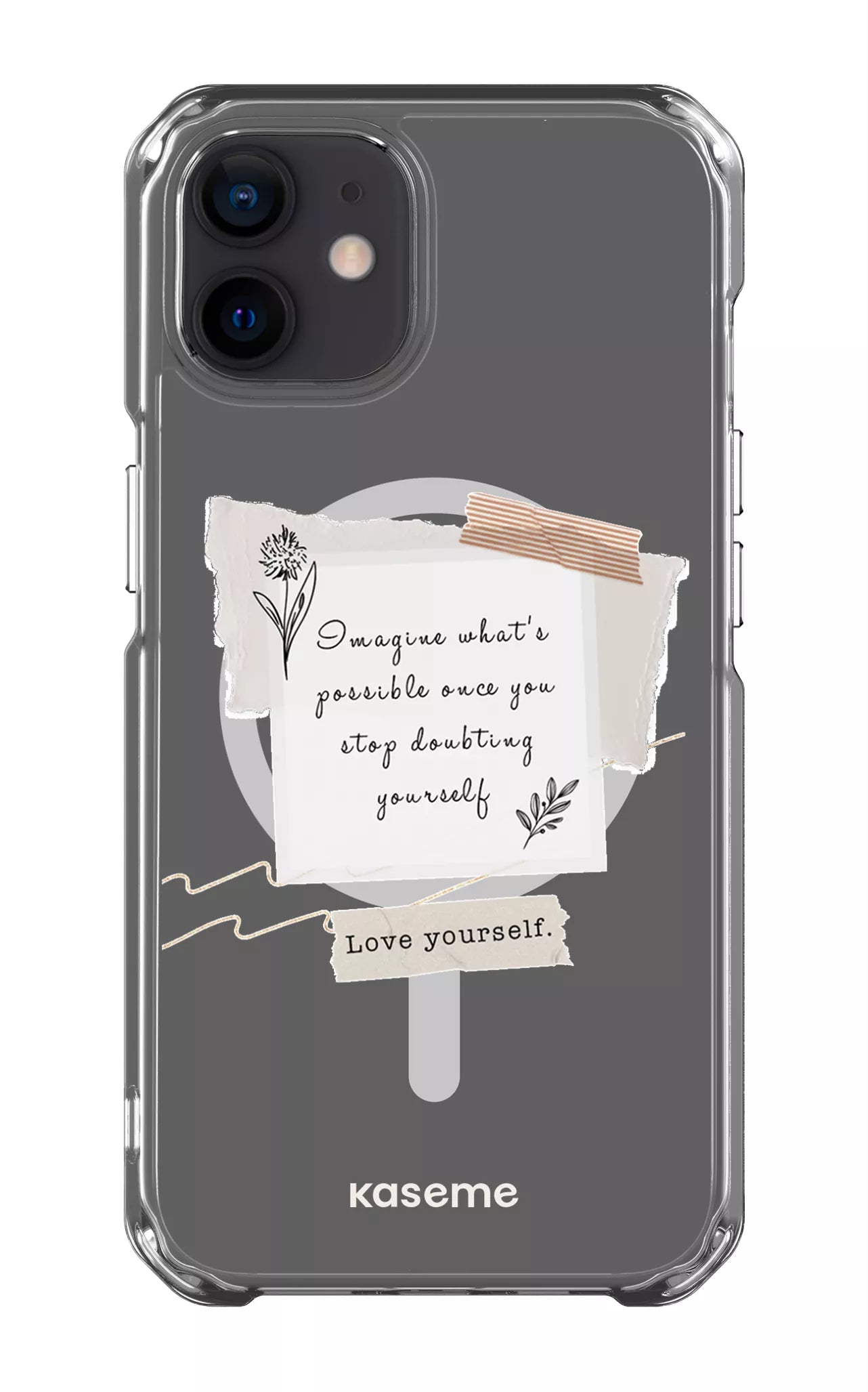 iPhone 12 Clear Case - Magsafe Faith Clear Case -