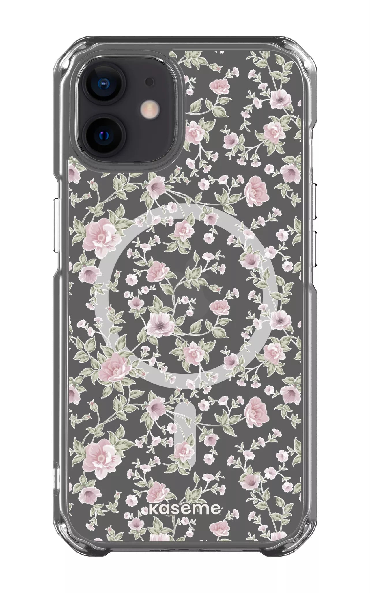 iPhone 12 Clear Case - Magsafe La Vie en Rose Clear Case -