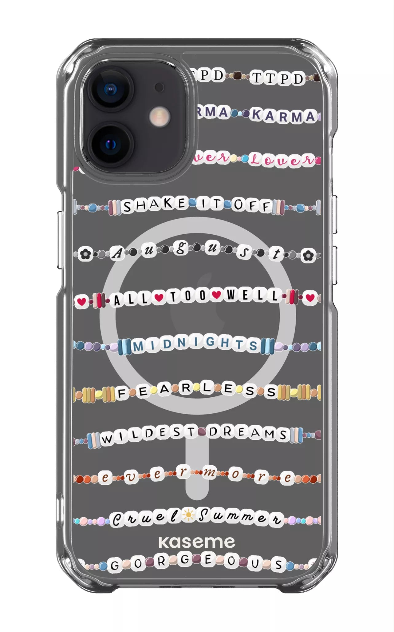 iPhone 12 Clear Case - Magsafe Love Story Clear Case -