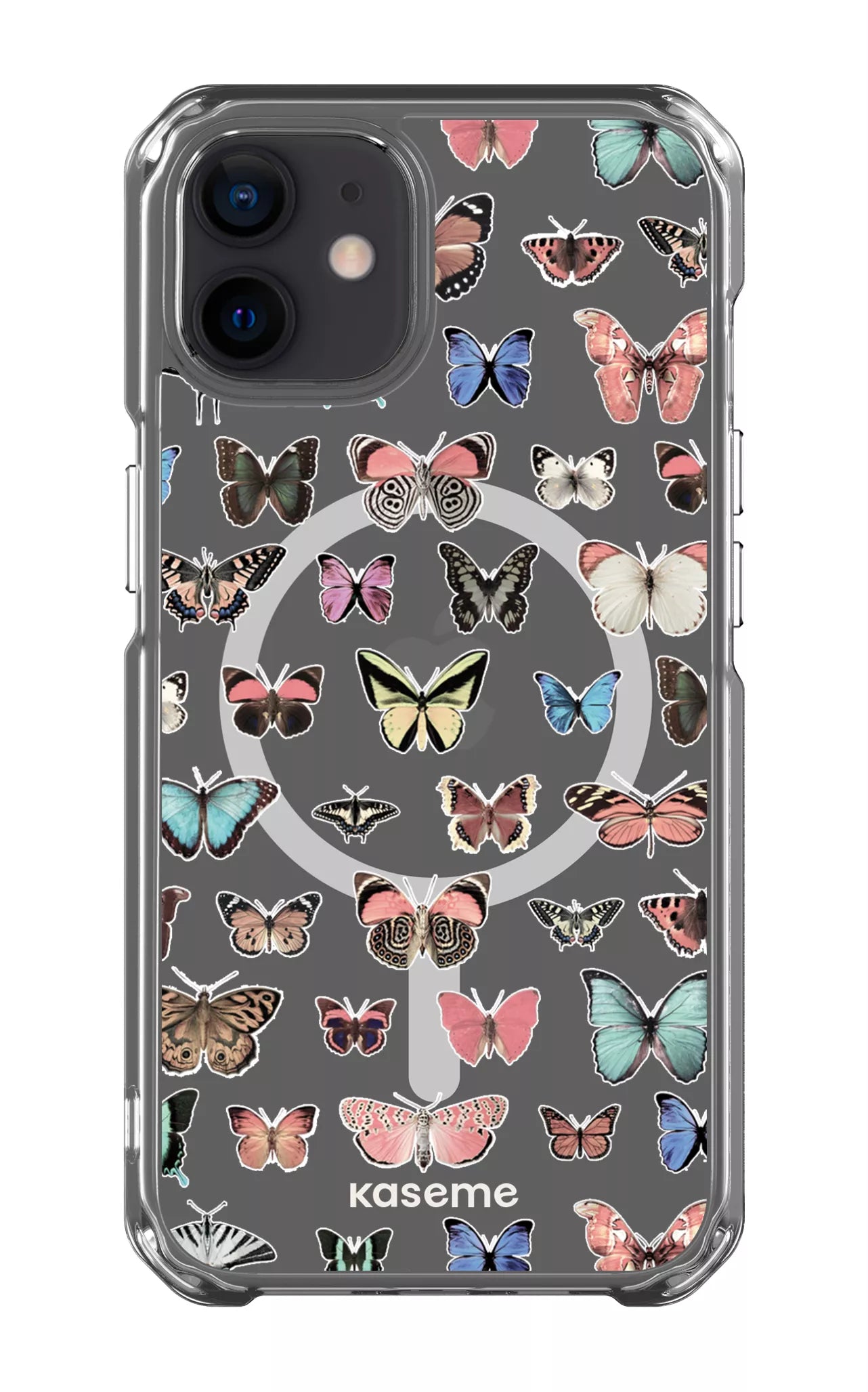 iPhone 12 Clear Case - Magsafe Paloma Clear Case -