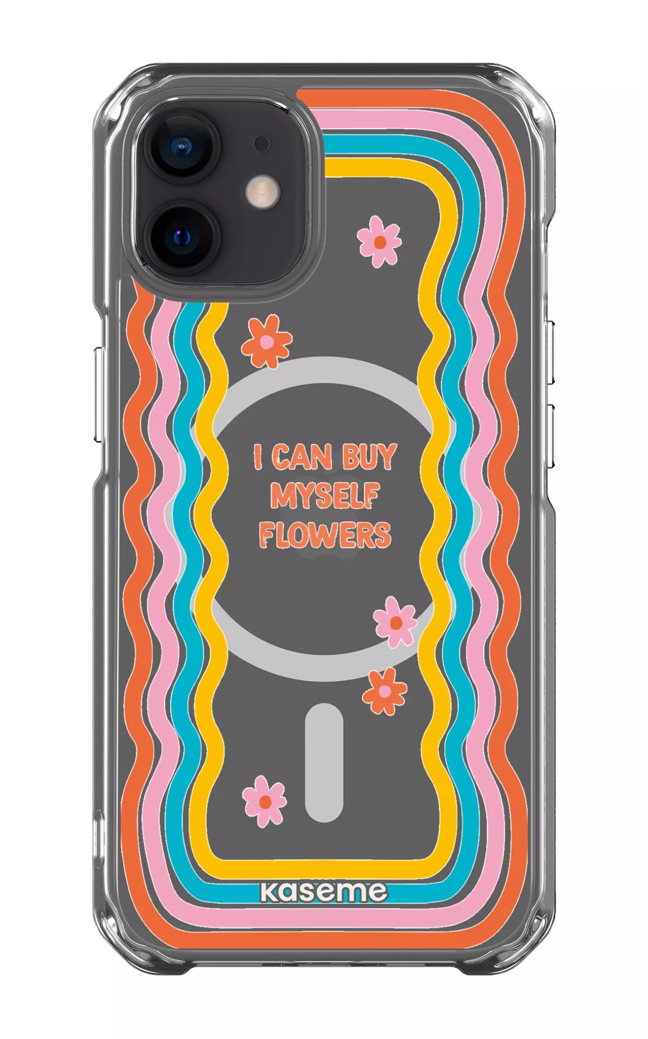 iPhone 12 Clear Case - Magsafe She Can Clear Case -