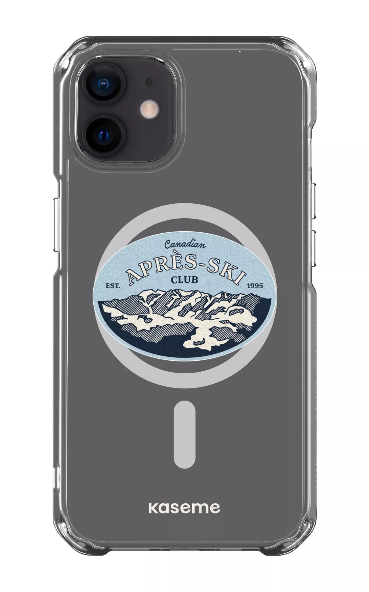 iPhone 12 Clear Case - Magsafe Whistler Clear Case -