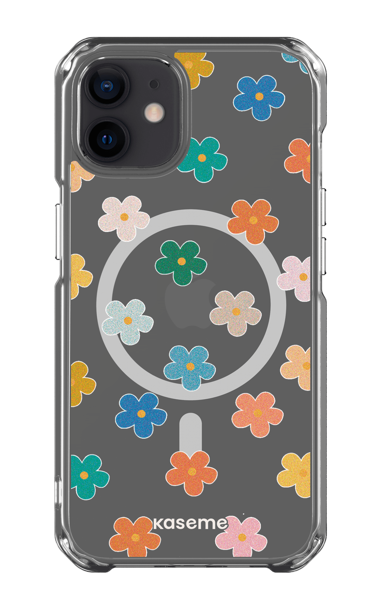 iPhone 12 Clear Case - Magsafe Woodstock Clear Case -