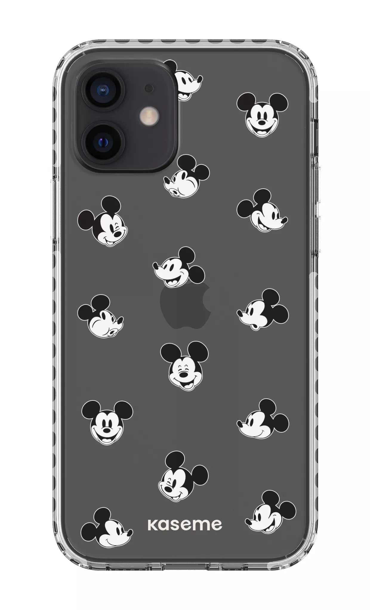 iPhone 12 Clear Case - White Joyland Clear Case -