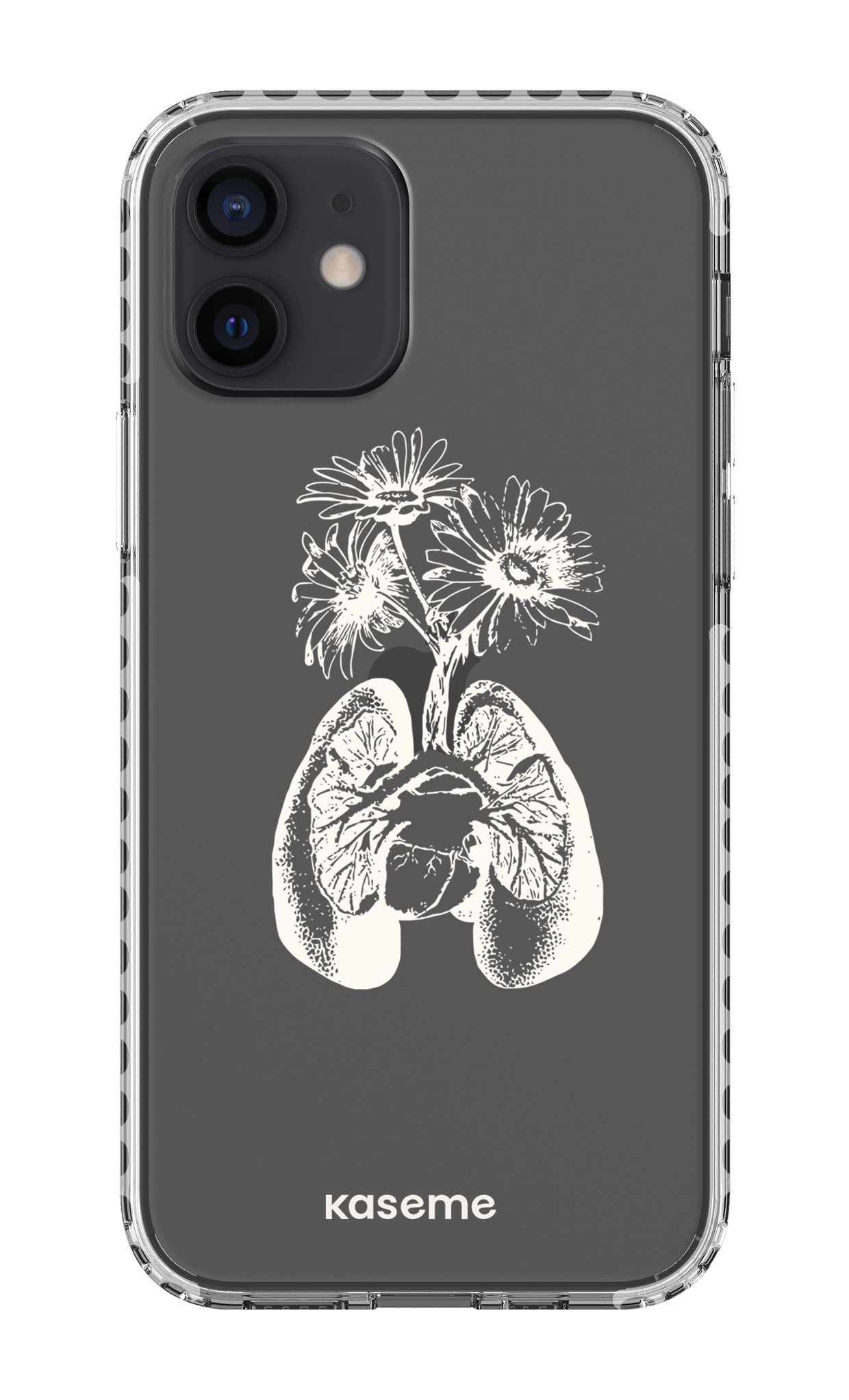 iPhone 12 Clear Case - White Revival Clear Case -