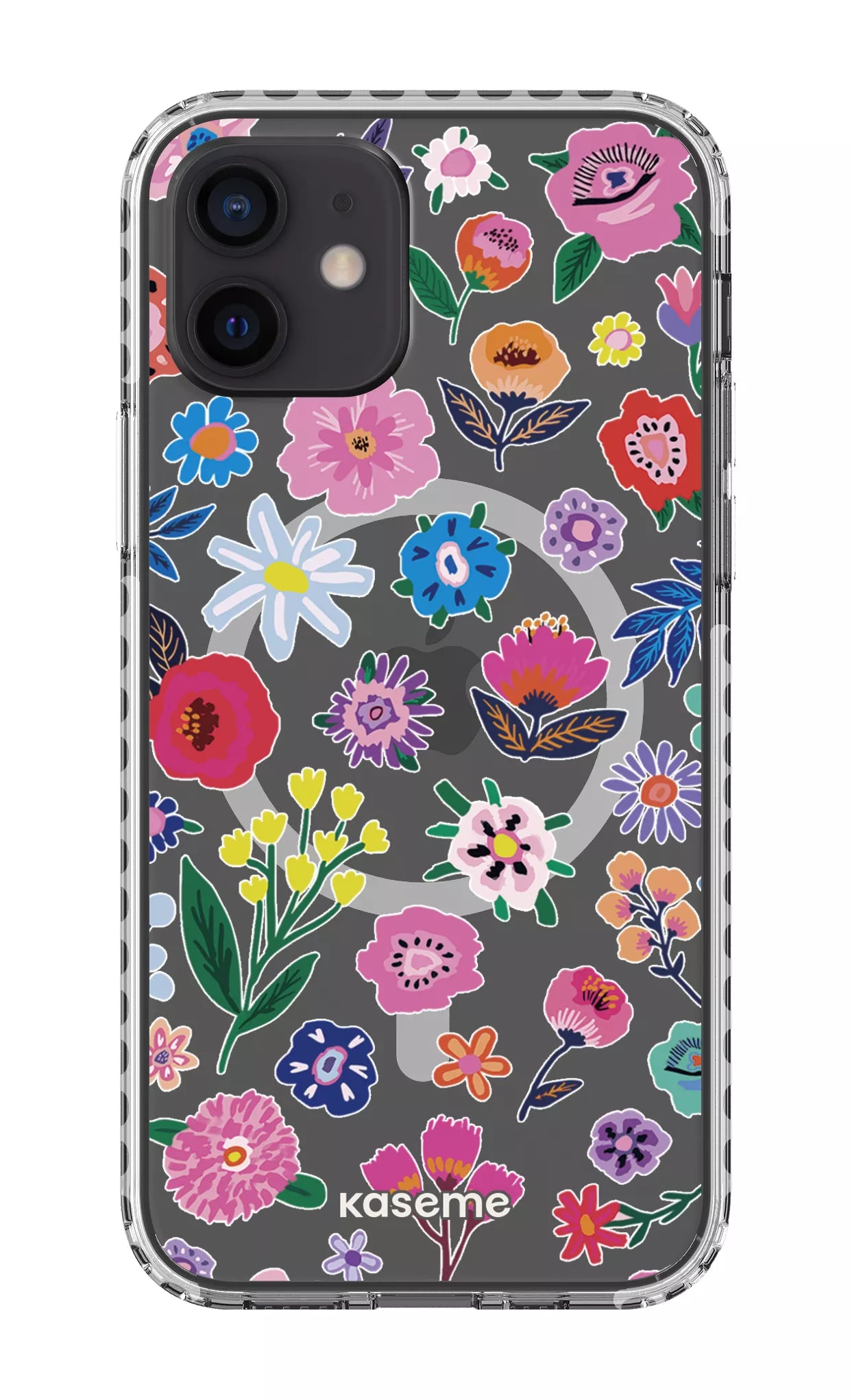 iPhone 12 Clear Case Magsafe - White Aura Clear Case -