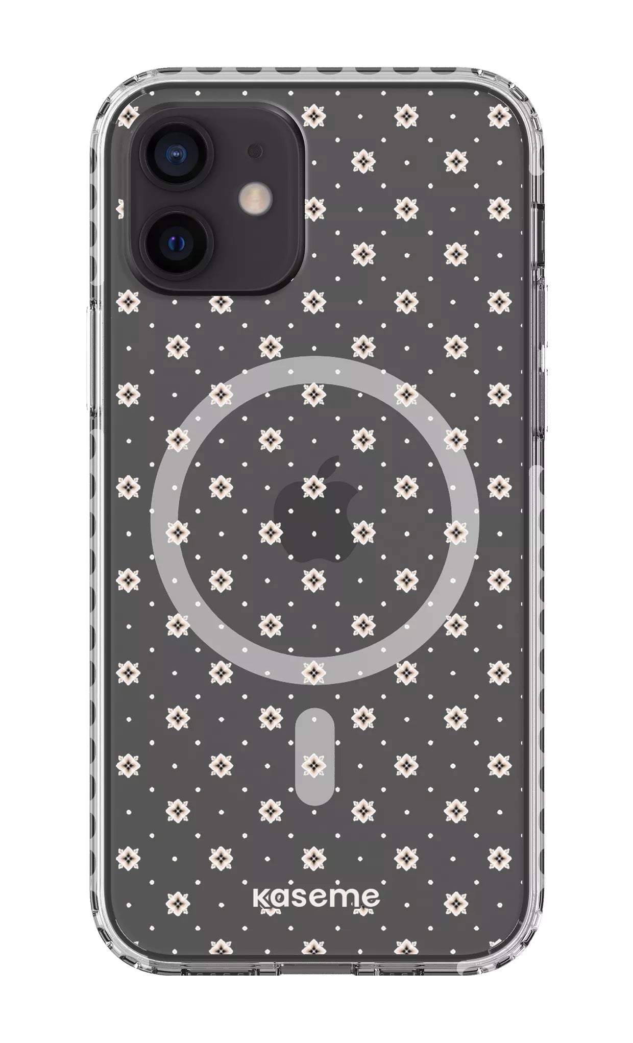 iPhone 12 Clear Case Magsafe - White Billie Clear Case -