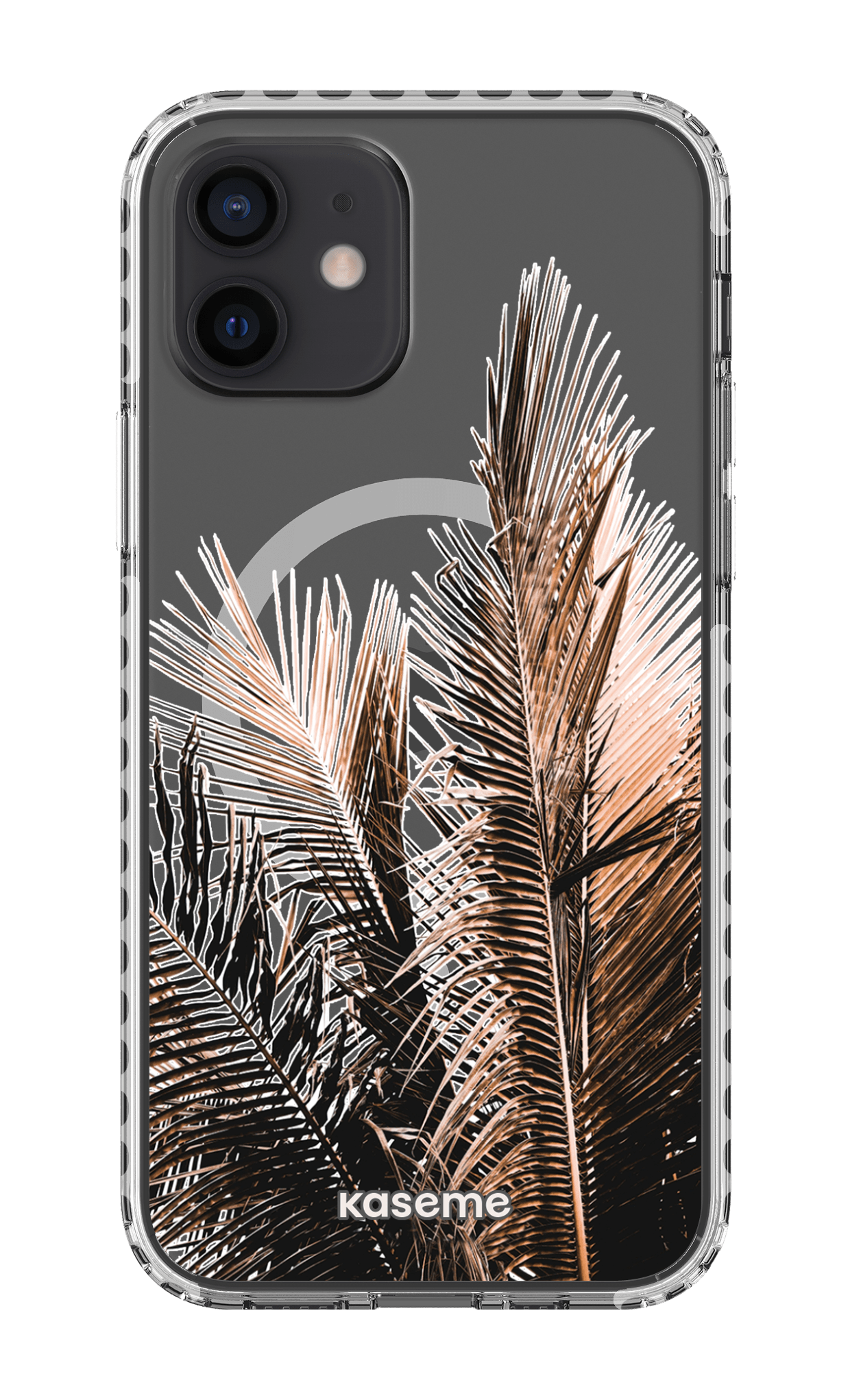 iPhone 12 Clear Case Magsafe - White Cali Clear Case -