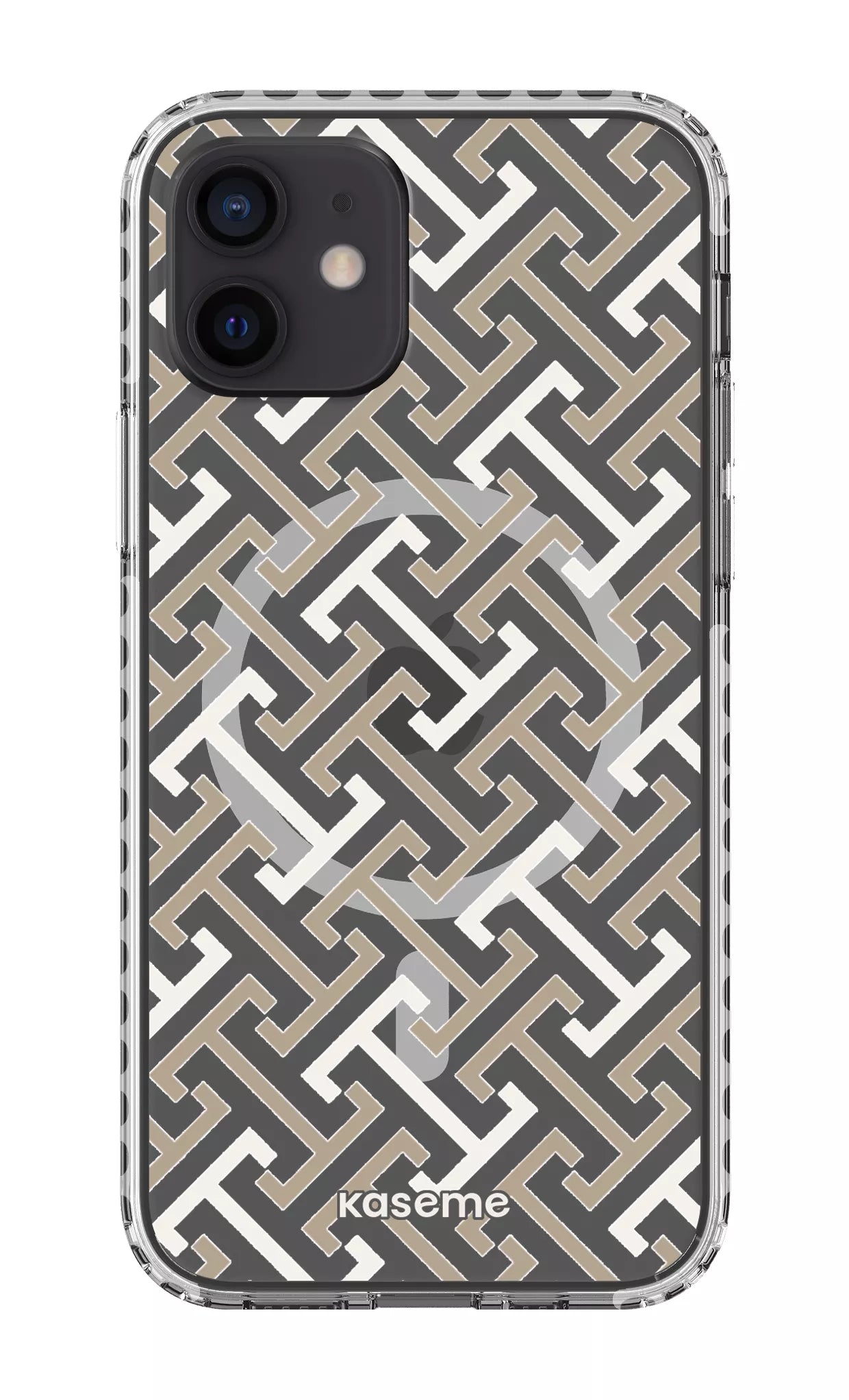 iPhone 12 Clear Case Magsafe - White Elite Clear Case -