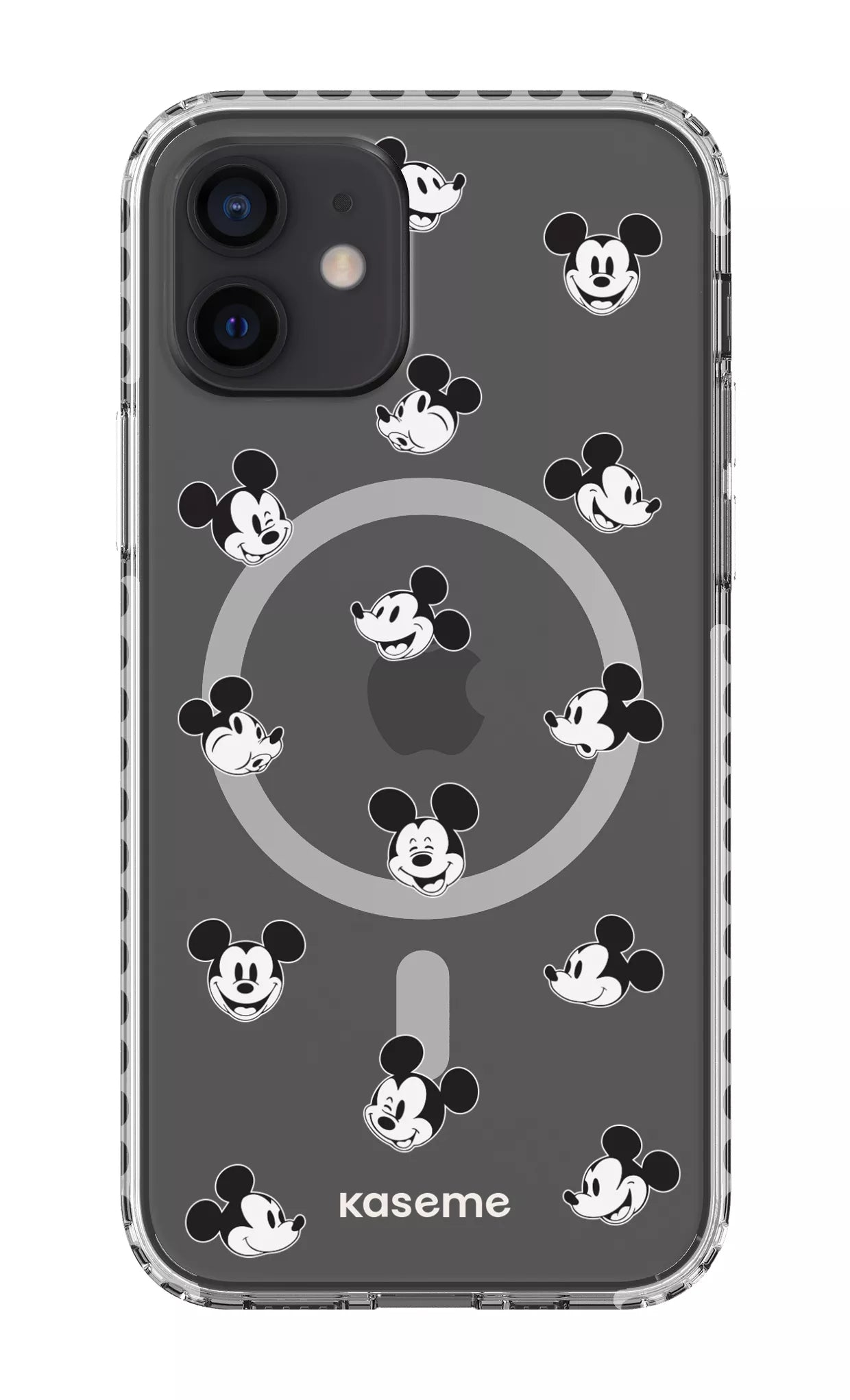 iPhone 12 Clear Case Magsafe - White Joyland Clear Case -