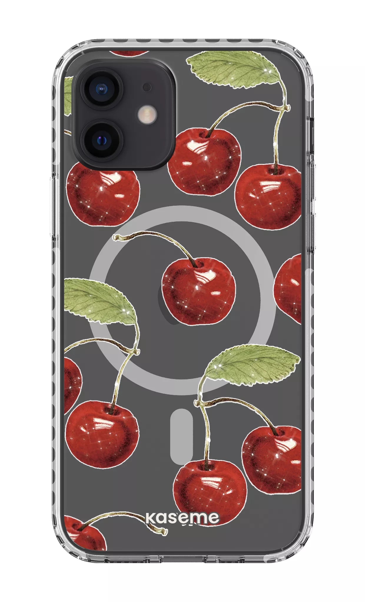 iPhone 12 Clear Case Magsafe - White Juicy Clear Case -