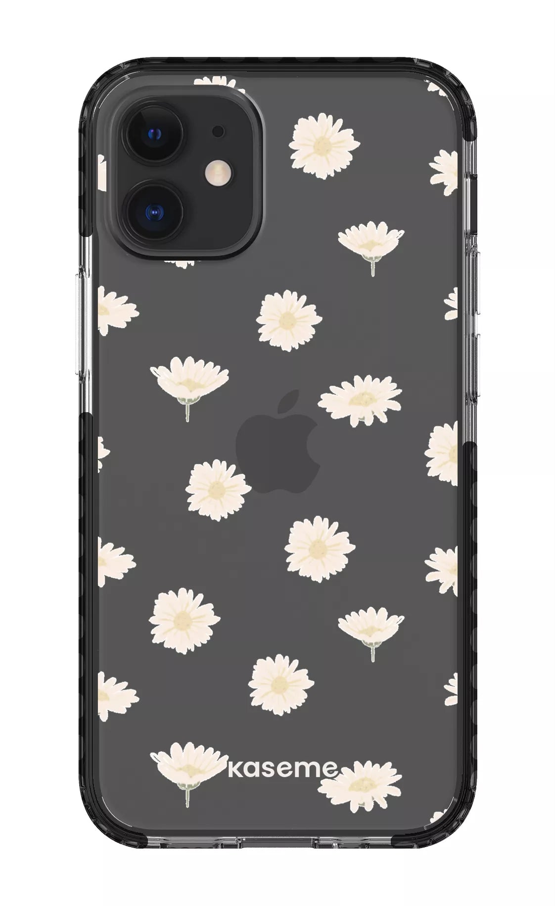 iPhone 12 Mini Clear Case - Black Bella Clear Case -