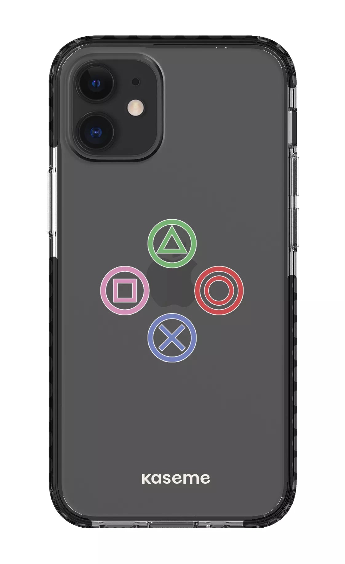 iPhone 12 Mini Clear Case - Black Console Clear Case -