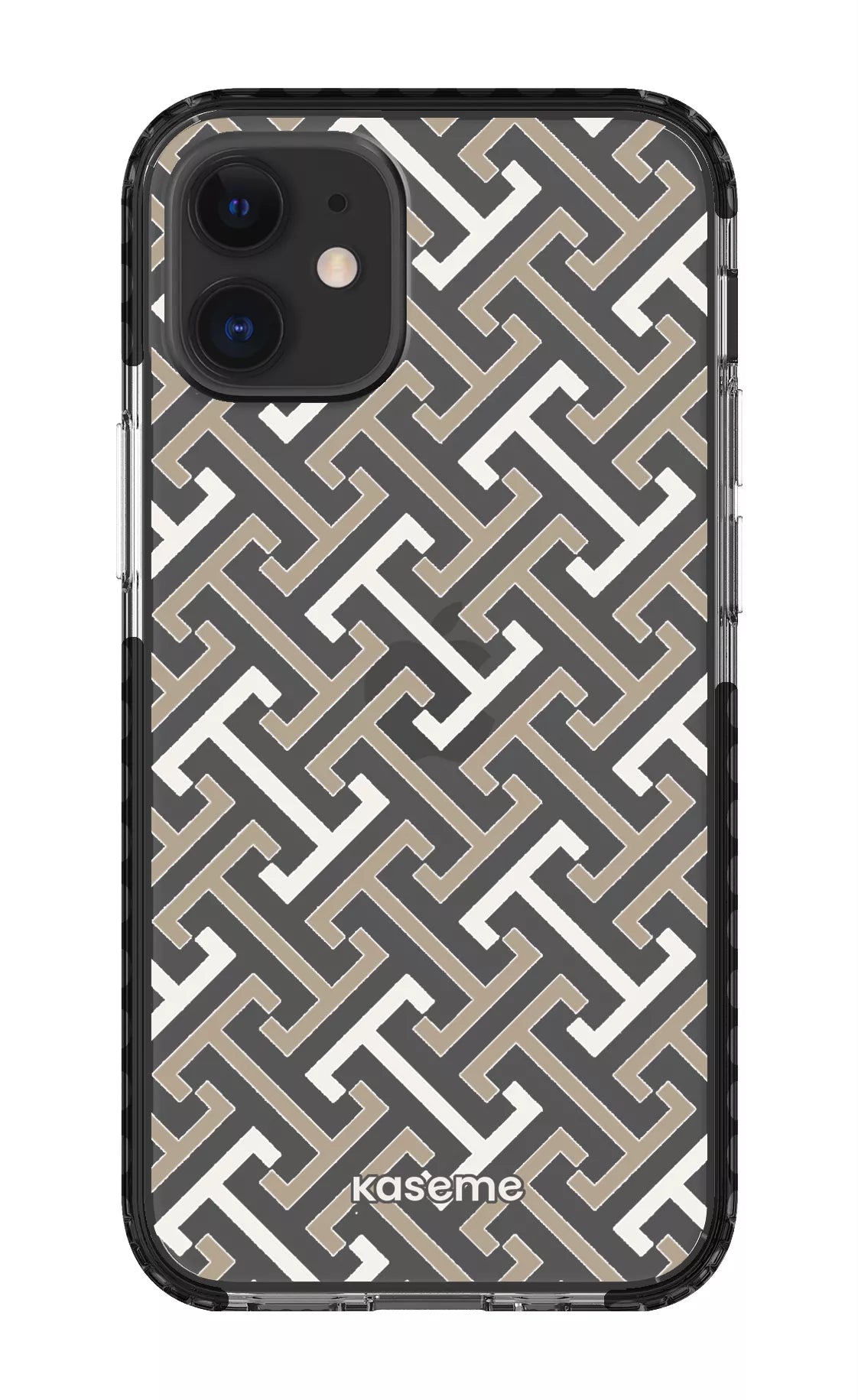 iPhone 12 Mini Clear Case - Black Elite Clear Case -