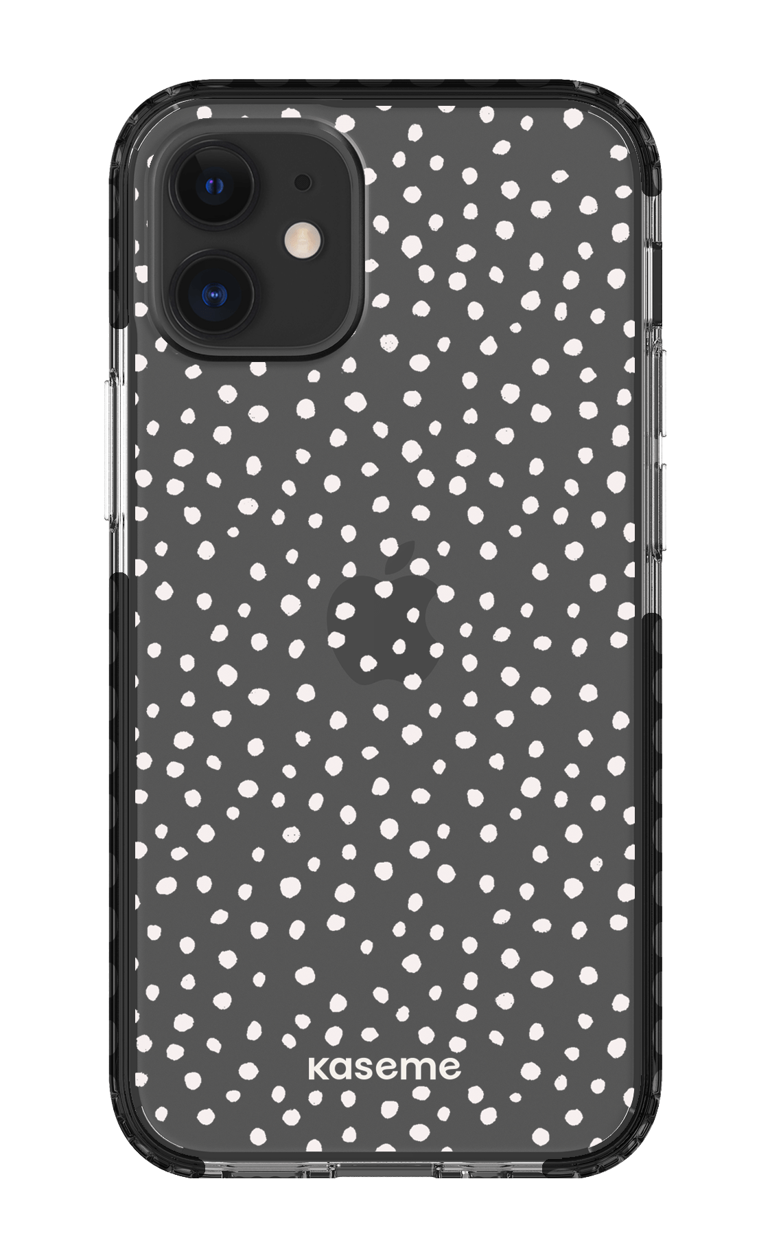 iPhone 12 Mini Clear Case - Black Honey Clear Case -