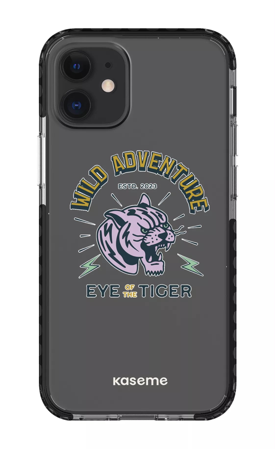 iPhone 12 Mini Clear Case - Black Wildcats Clear Case -